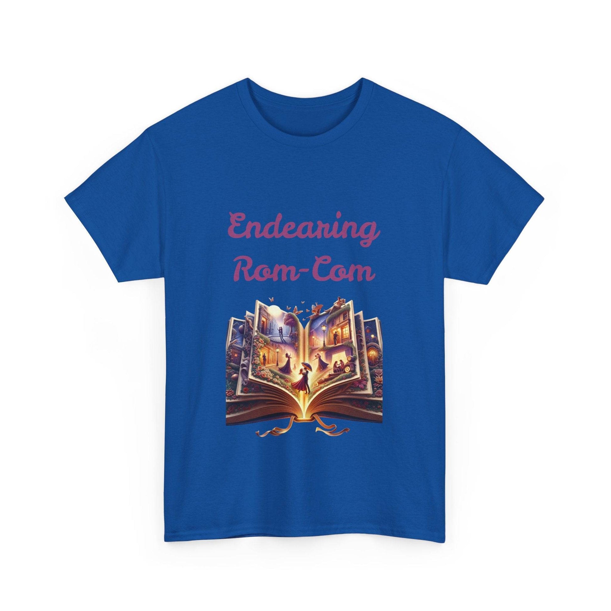 Endearing - Unisex Heavy Cotton Tee - Rom-Com Books - The Dreamer's Bookshop.