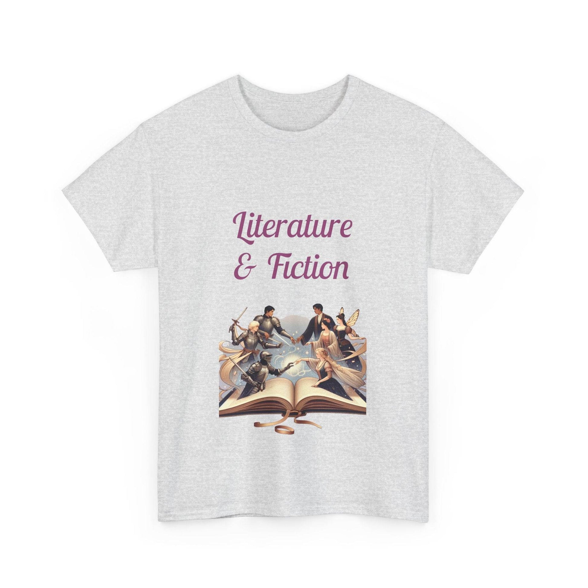 Fiction - Unisex Heavy Cotton Tee - Literature Books - The Dreamer's Bookshop.