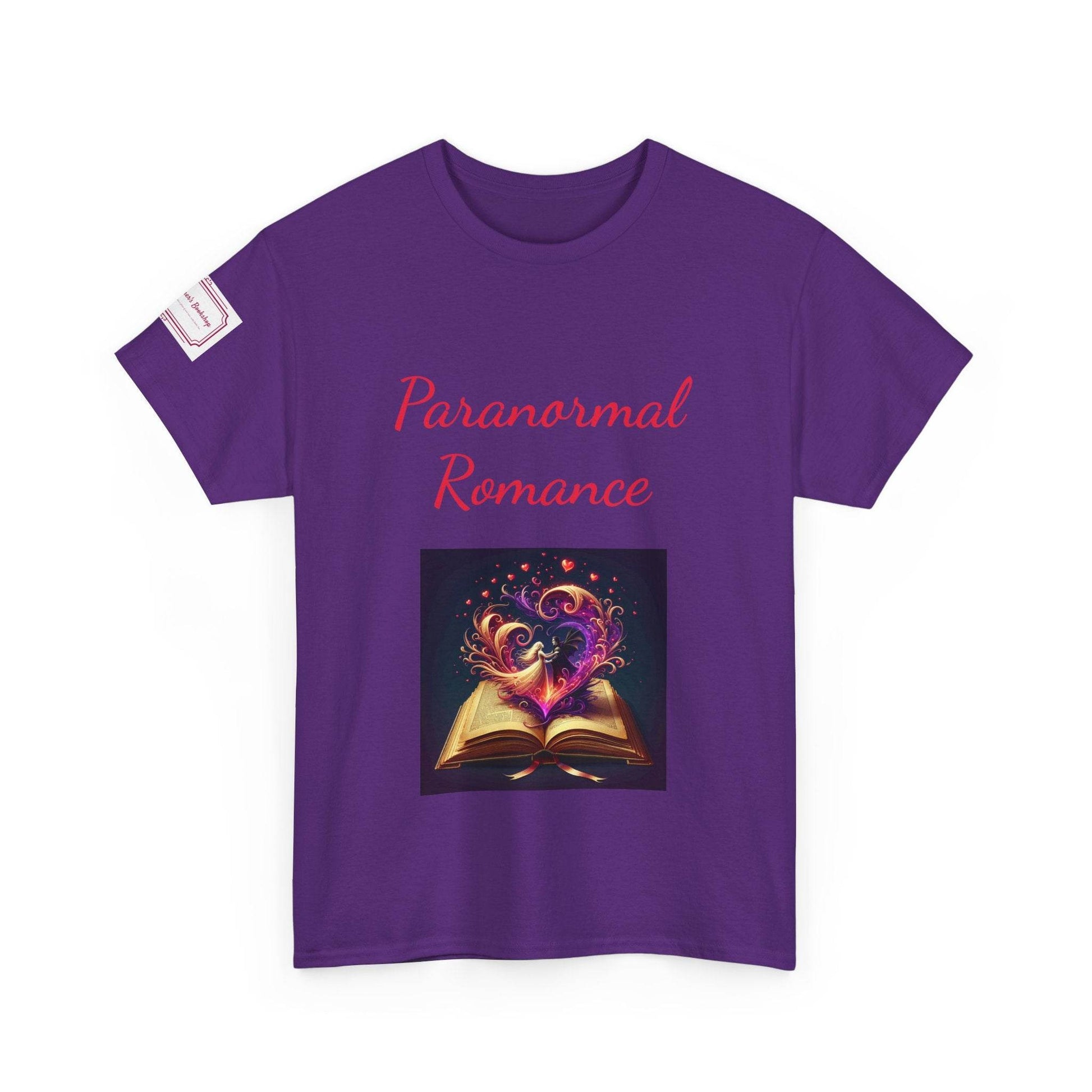 Fiction - Graphic Unisex Heavy Cotton Tee - Paranormal Romance - The Dreamer's Bookshop.