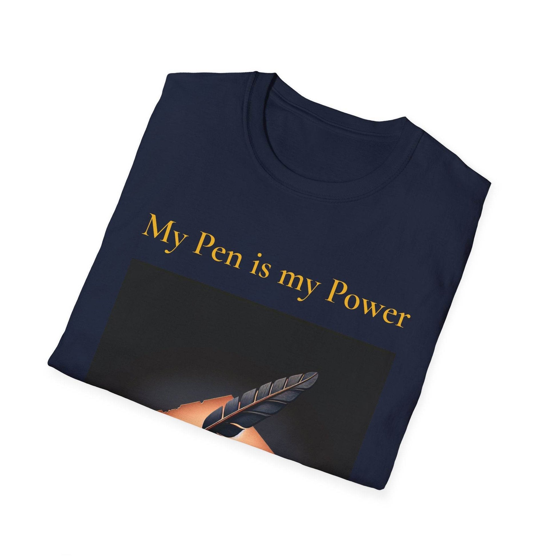 Unisex Softstyle T-Shirt - 'My Pen' - The Dreamer's Bookshop.
