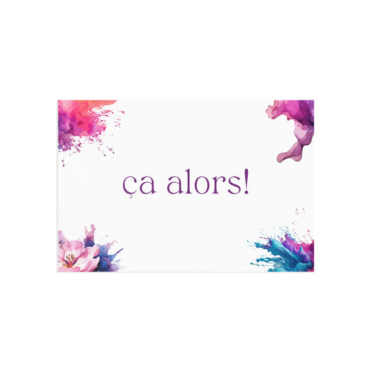 The Dreamer's Bookshop "ça alors" Exclamation Card