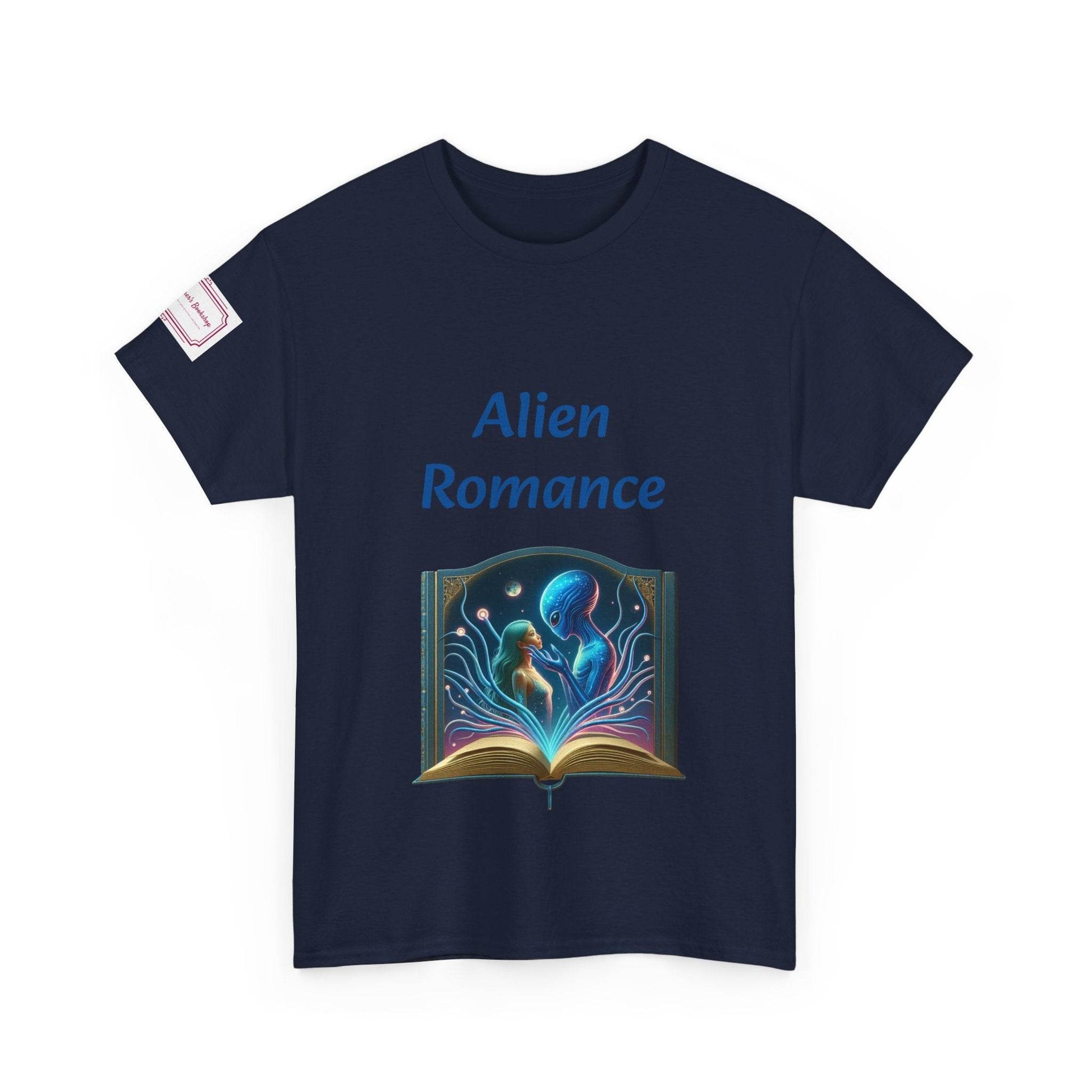 Sci-Fi - Graphic Unisex Heavy Cotton Tee - Alien Romance Books - The Dreamer's Bookshop.