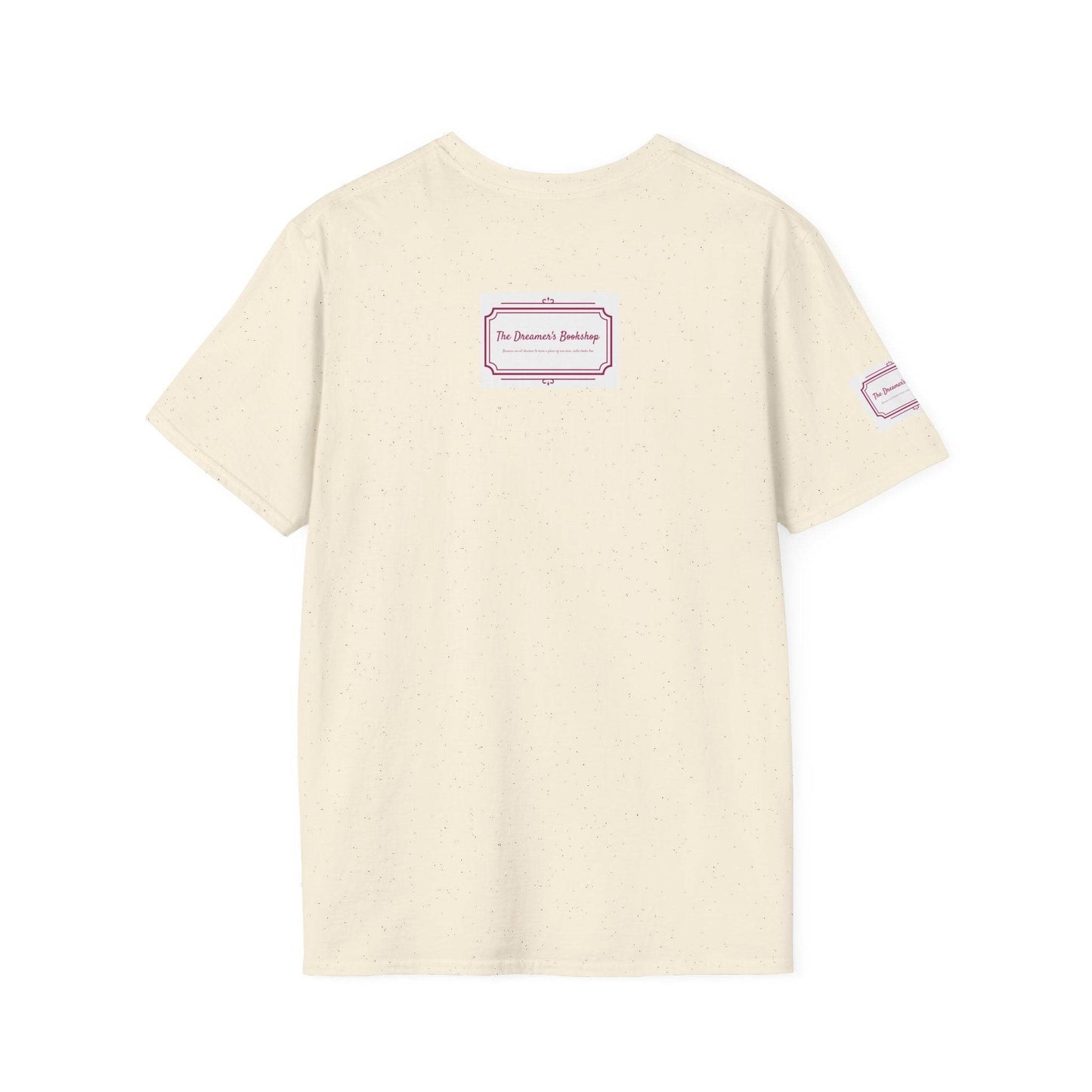 Inspirational Unisex Softstyle T-Shirt - 'Keep Breathing' Motivational Design - The Dreamer's Bookshop.