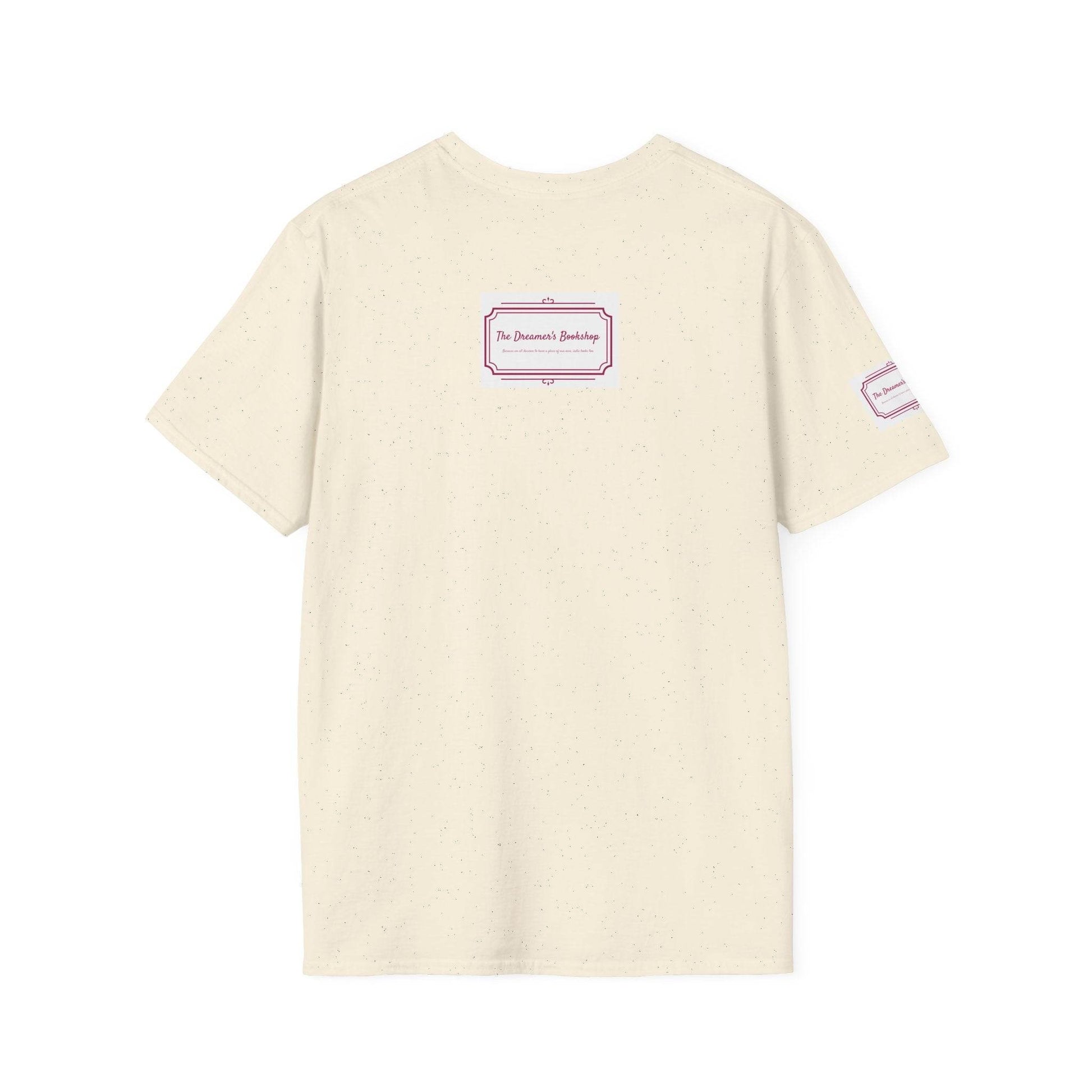 Inspirational Unisex Softstyle T-Shirt - 'Keep Breathing' Motivational Design - The Dreamer's Bookshop.