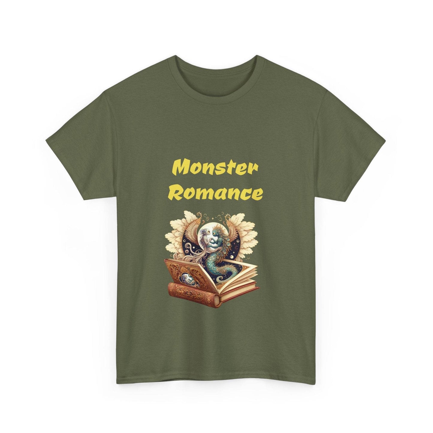 Fantasy - Unisex Heavy Cotton Tee - Monster Romance Books - The Dreamer's Bookshop.