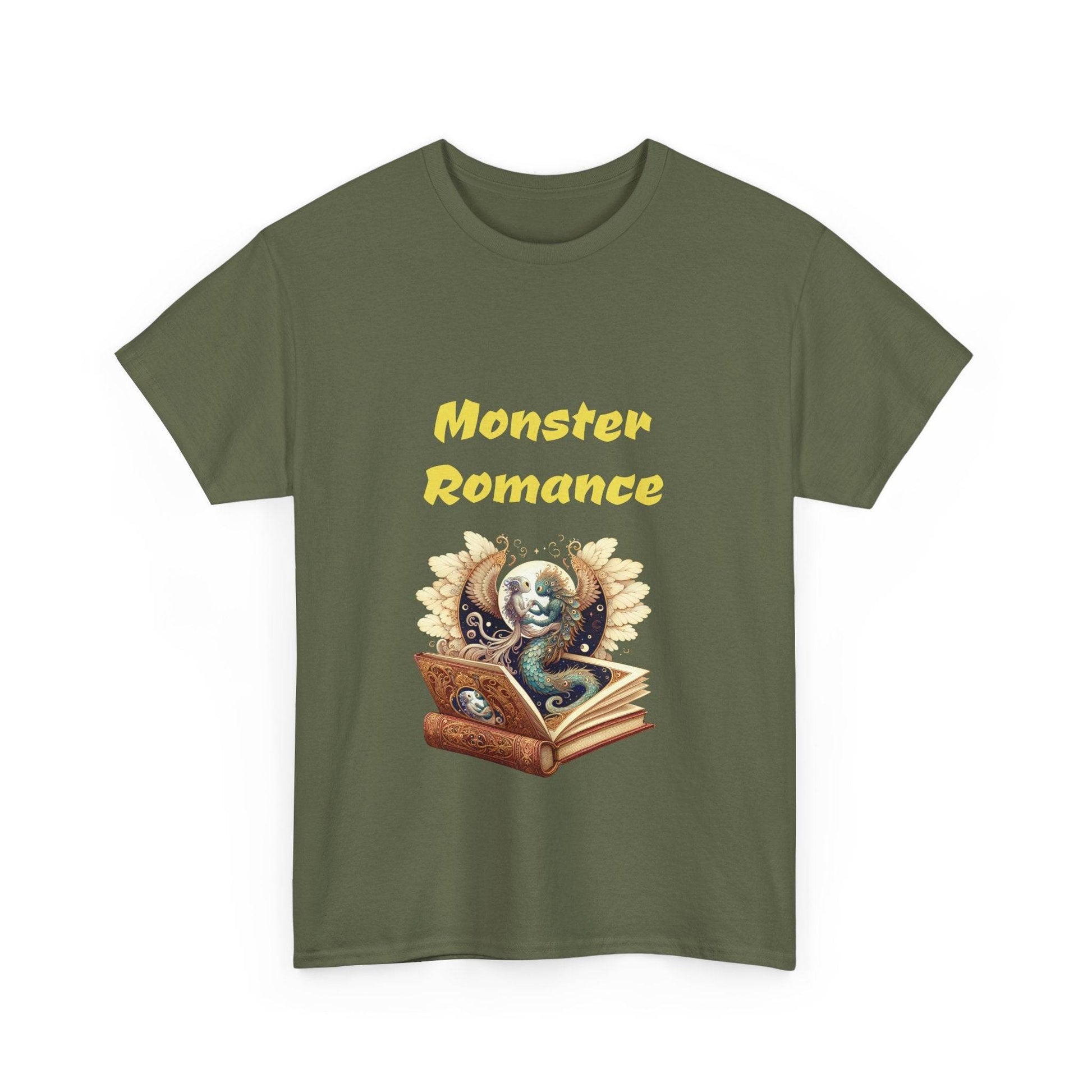 Fantasy - Unisex Heavy Cotton Tee - Monster Romance Books - The Dreamer's Bookshop.