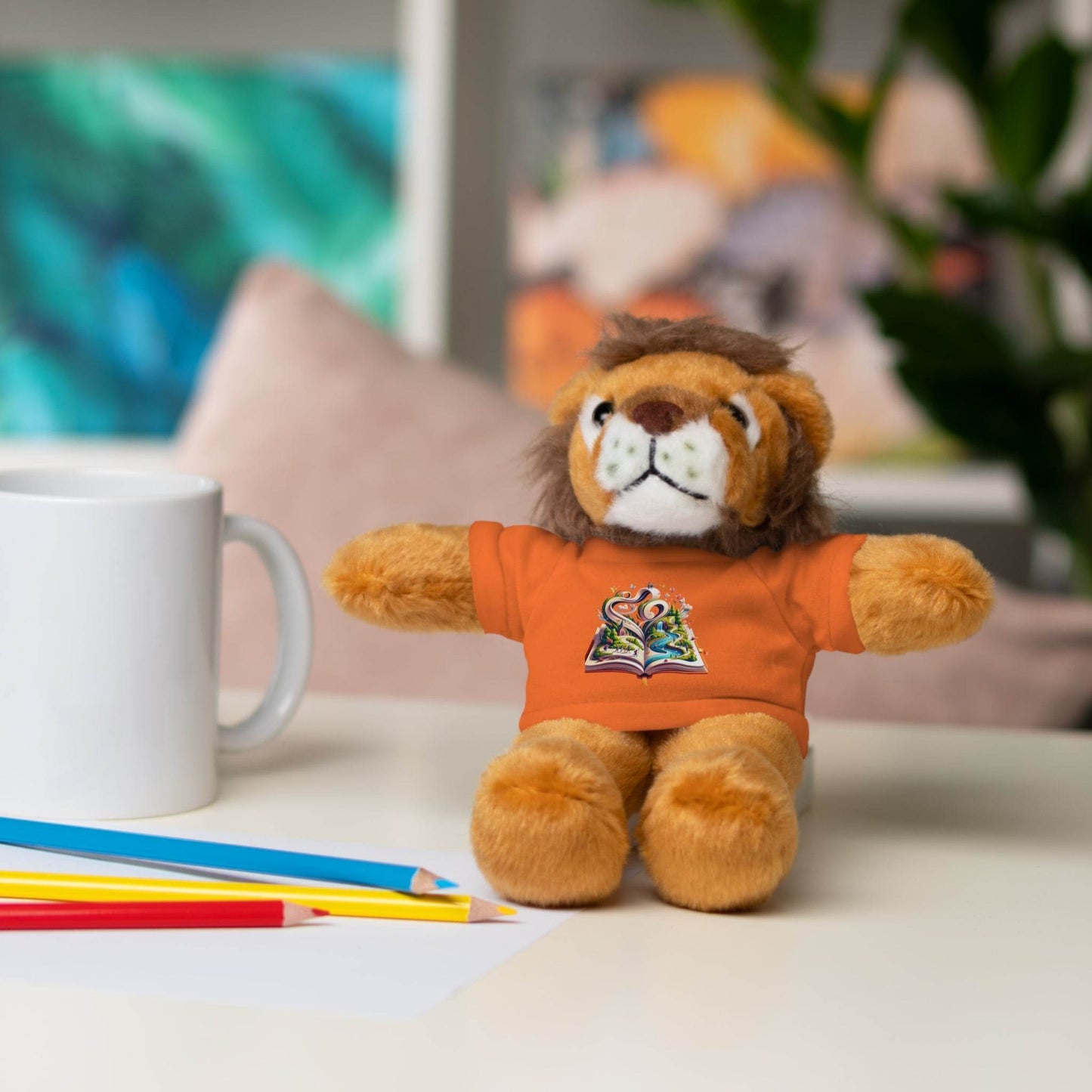 Personalized Stuffed Animal with Tee - Perfect Gift for Kids and Baby Showers - The Dreamer's Bookshop.