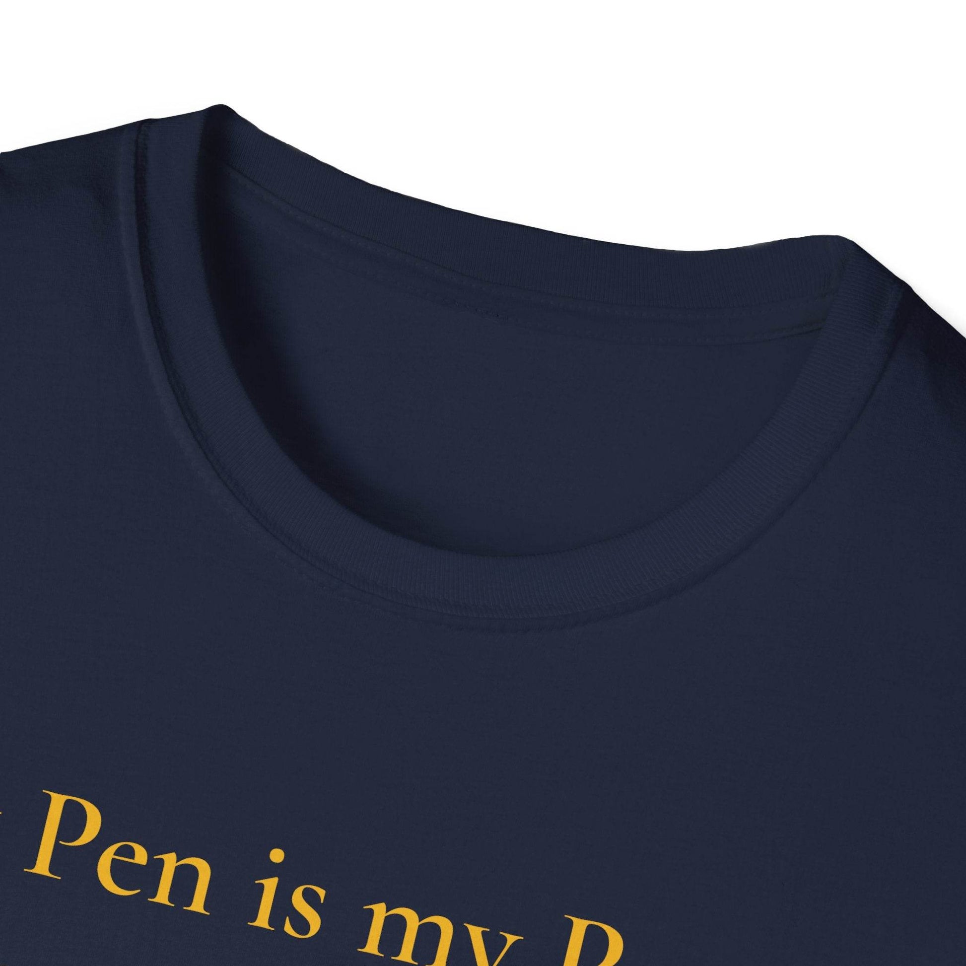 Unisex Softstyle T-Shirt - 'My Pen' - The Dreamer's Bookshop.