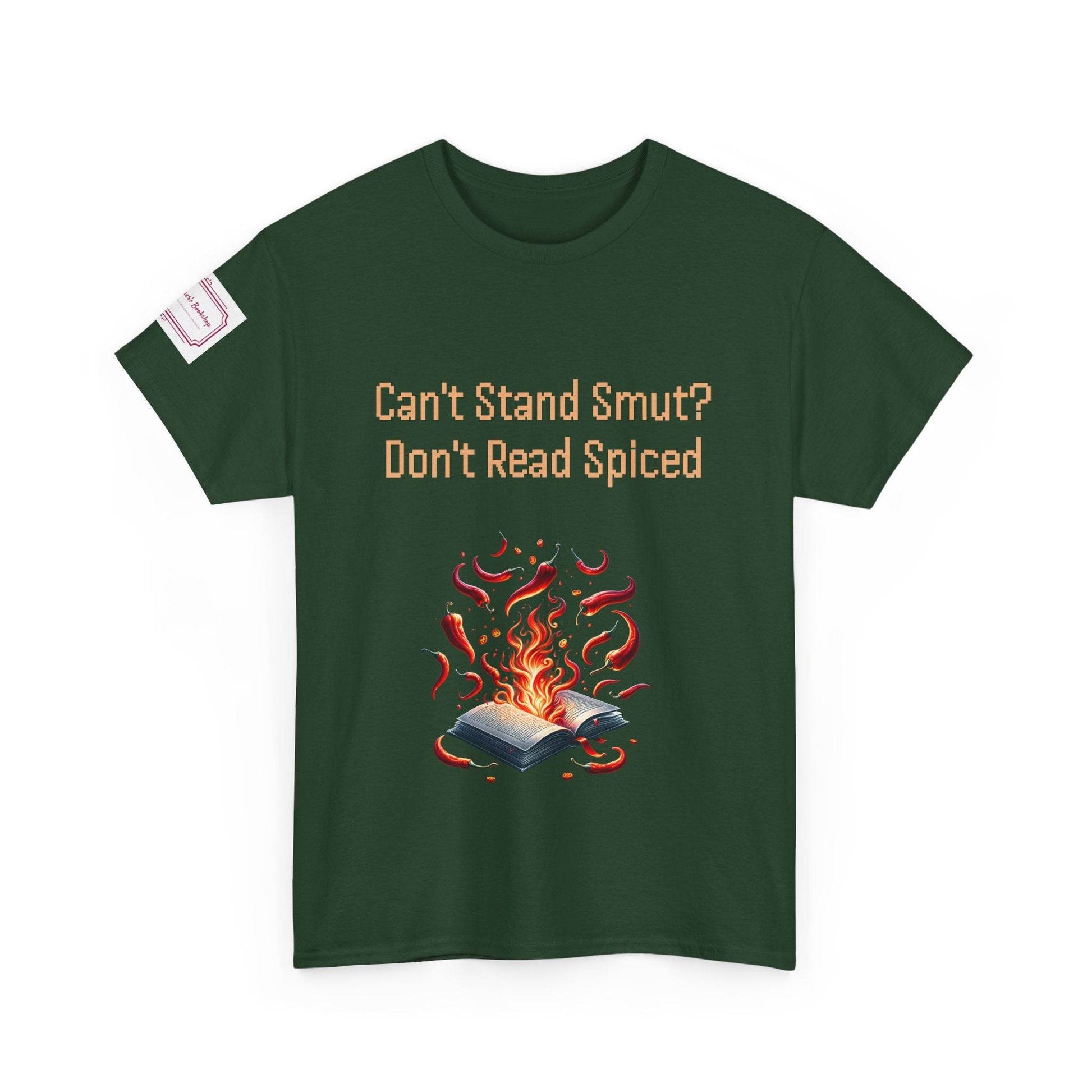 Can't Stand Smut? - Unisex Heavy Cotton Tee - Spiced Books - The Dreamer's Bookshop.
