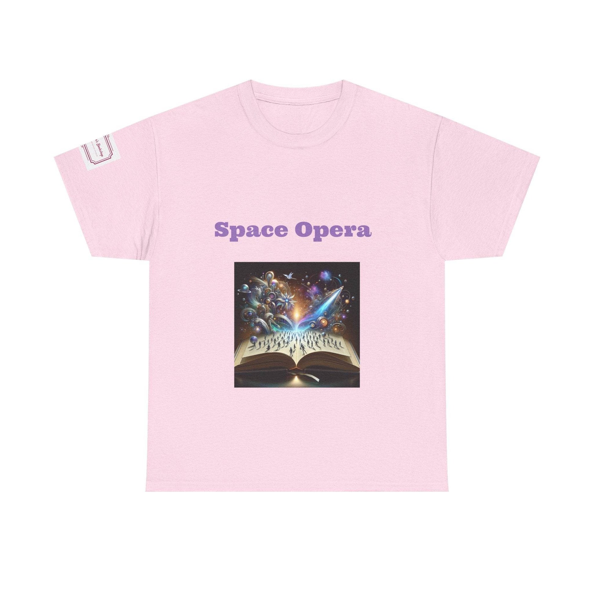 Space Opera - Unisex Heavy Cotton Tee - Sci-Fi Books - The Dreamer's Bookshop.