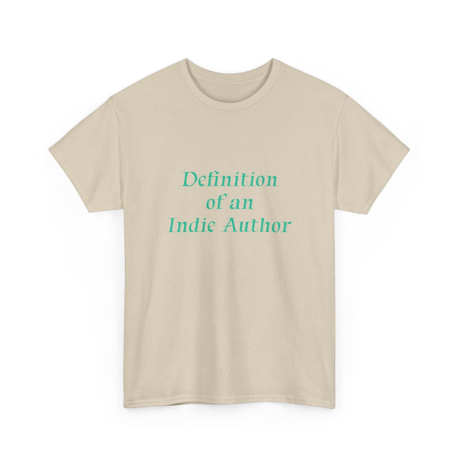 Indie Author - Unisex Heavy Cotton Tee - Creative Apparel - The Dreamer's Bookshop.