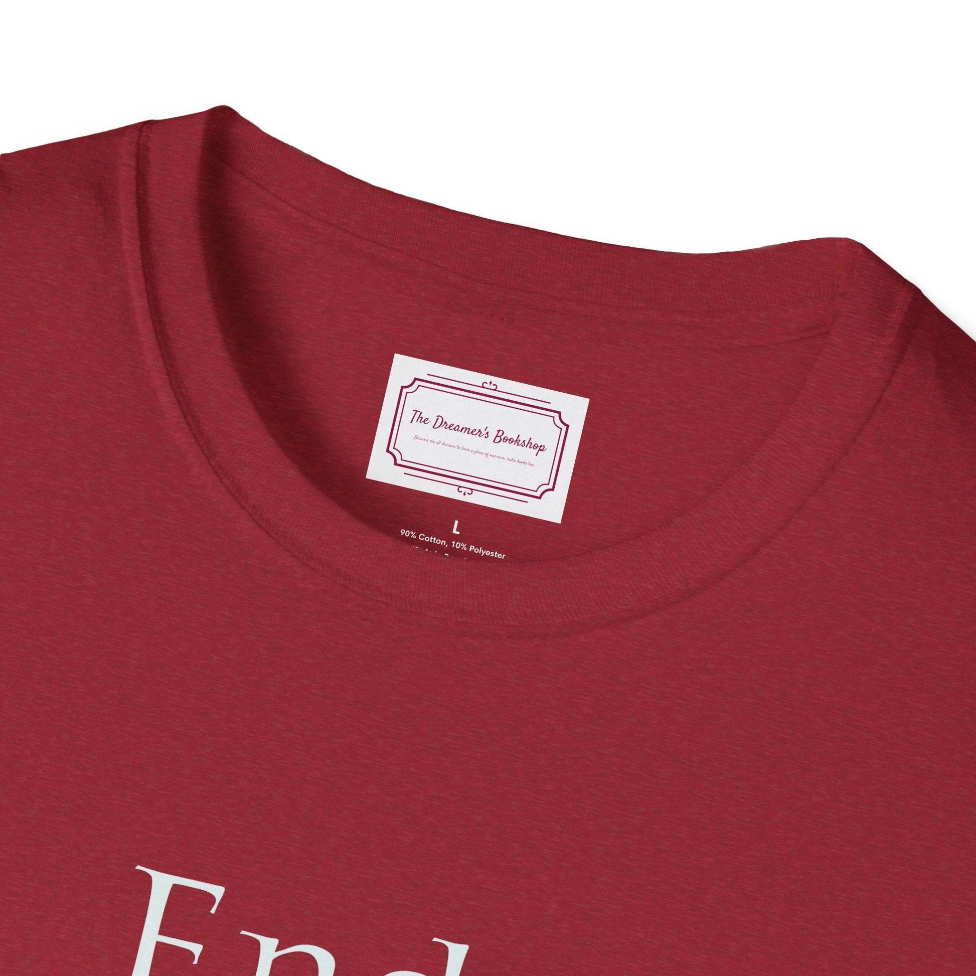 Endometriosis Warrior Unisex Softstyle T-Shirt - Embrace Your Battles - The Dreamer's Bookshop.