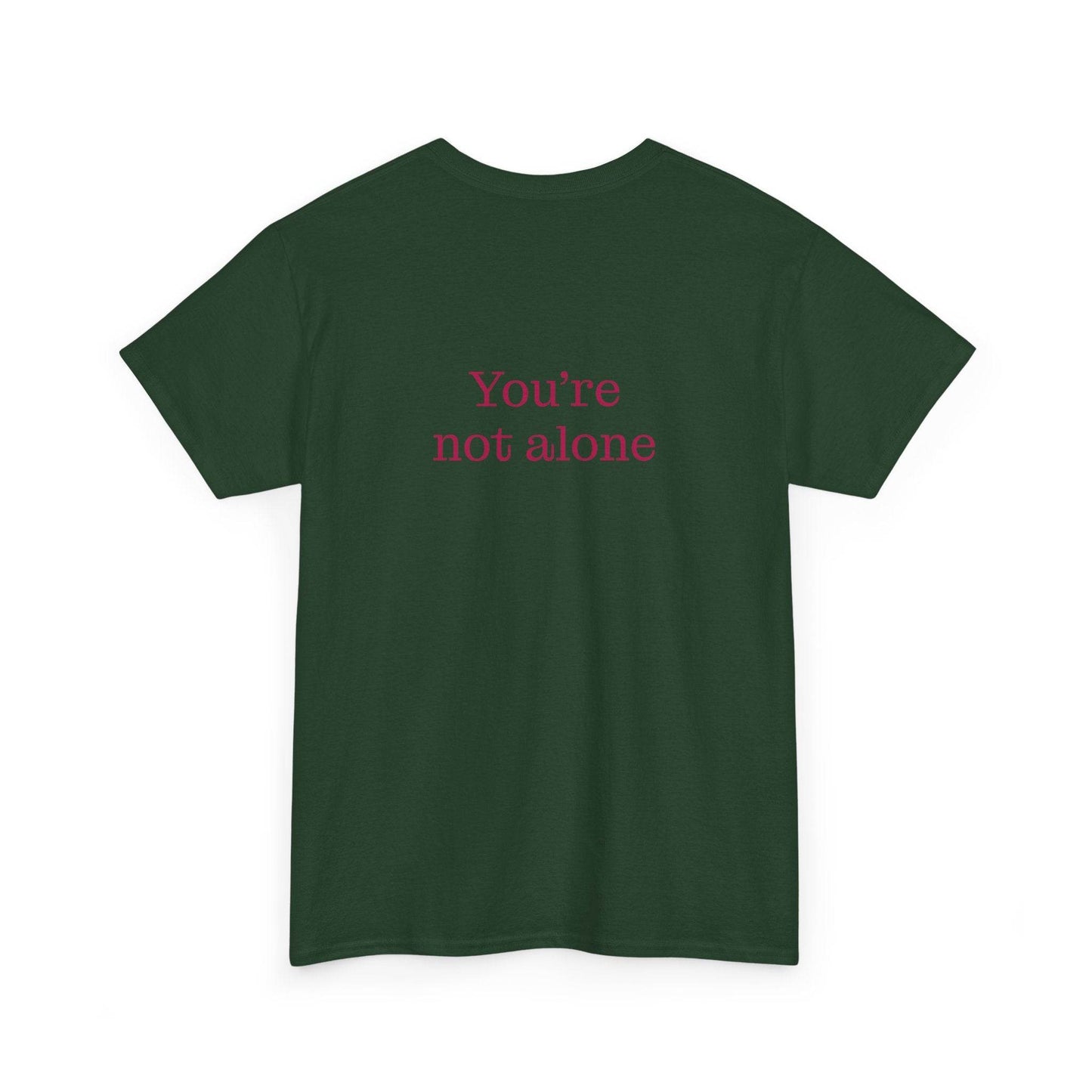Cancer Survivor Unisex Heavy Cotton Tee - Empowering Apparel for Health Awareness - The Dreamer's Bookshop.