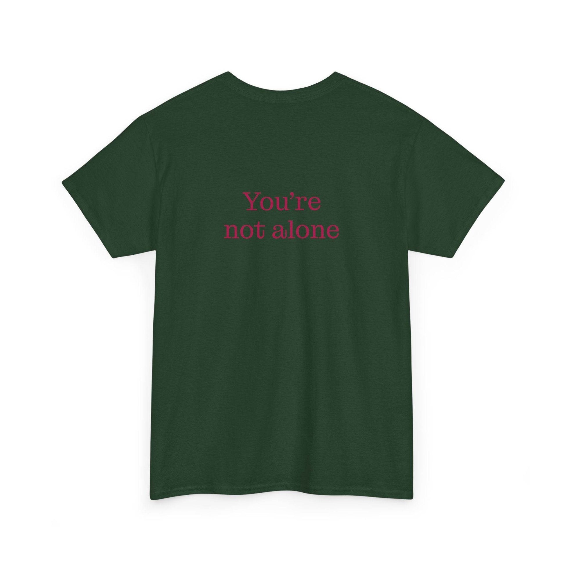 Cancer Survivor Unisex Heavy Cotton Tee - Empowering Apparel for Health Awareness - The Dreamer's Bookshop.