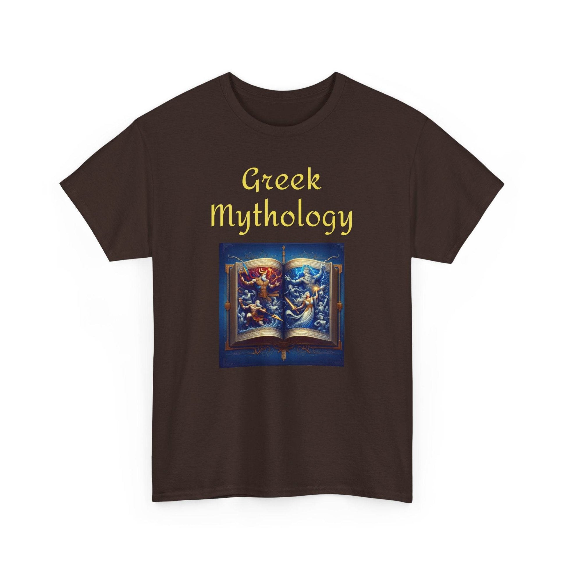 History - Graphic Tee - Unisex Heavy Cotton T-Shirt - Greek Mythology - The Dreamer's Bookshop.