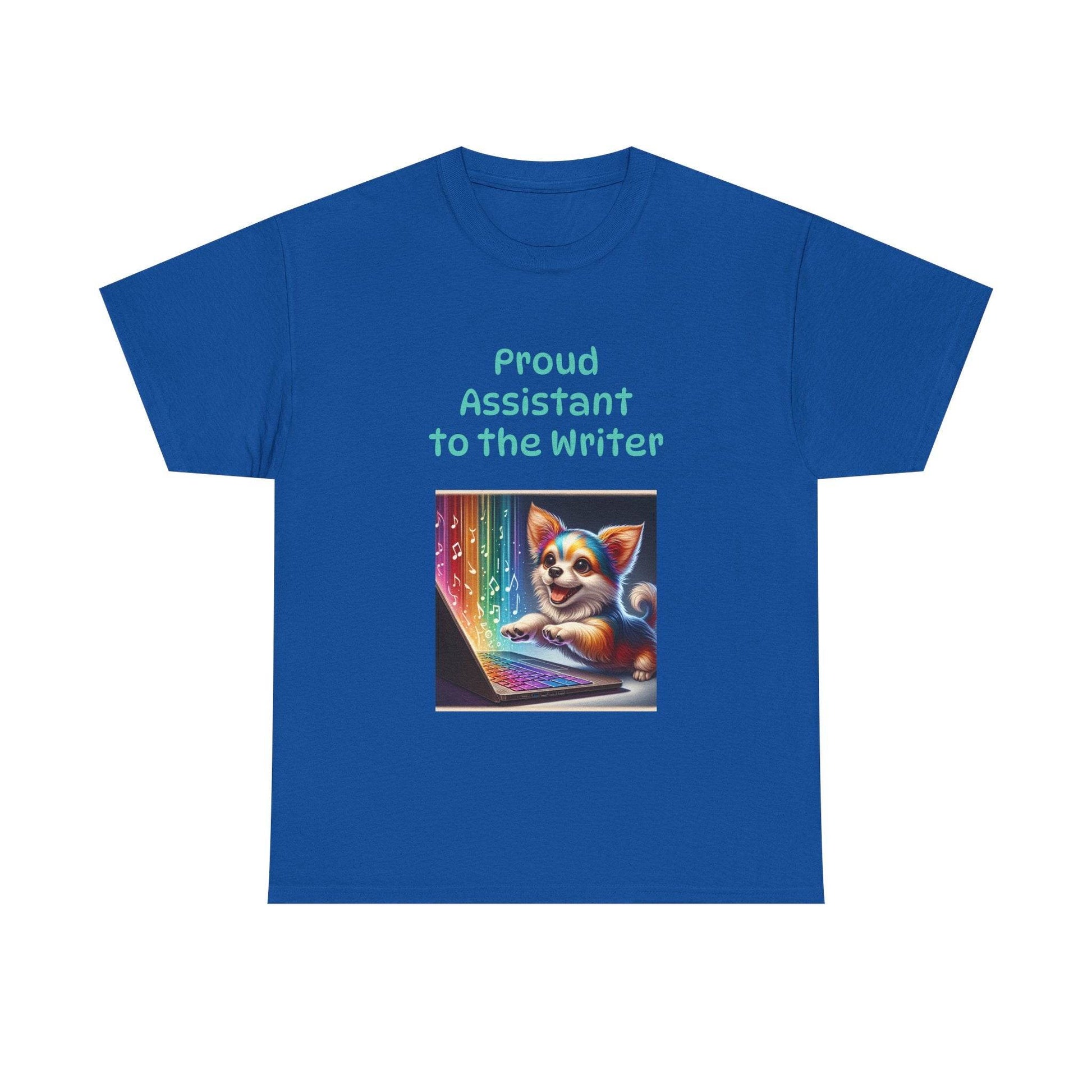 Assitant Writer - A Unisex Heavy Cotton Tee - Perfect for Book Lovers - The Dreamer's Bookshop.