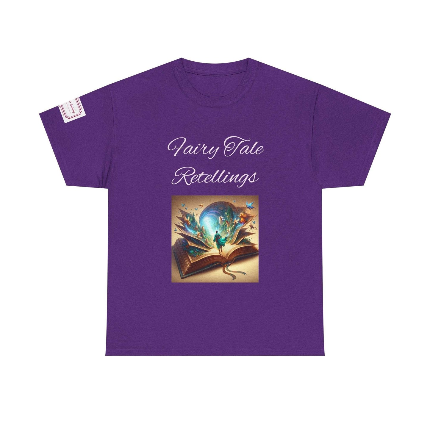 Fiction - Graphic Unisex Heavy Cotton Tee - Fairy Tale Retellings - The Dreamer's Bookshop.