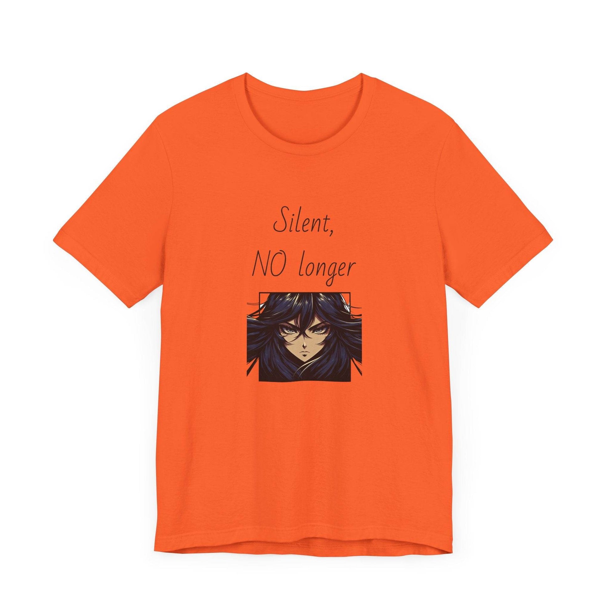 Silent, NO longer Inspirational T-Shirt | Unisex Short Sleeve Tee - The Dreamer's Bookshop.