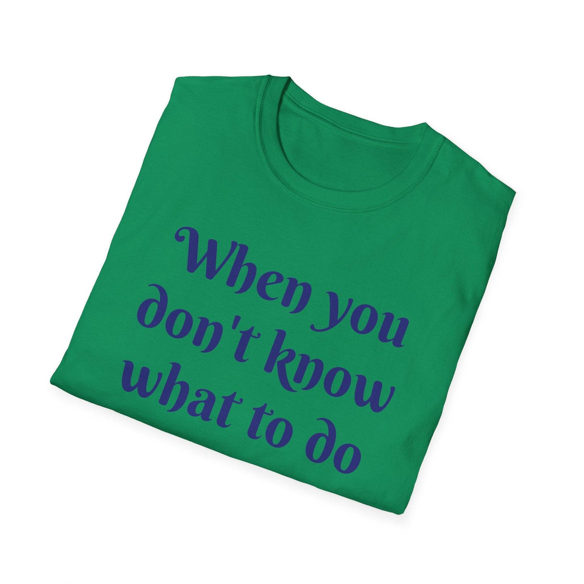 Unisex Softstyle T-Shirt - 'Just Breathe' - The Dreamer's Bookshop.