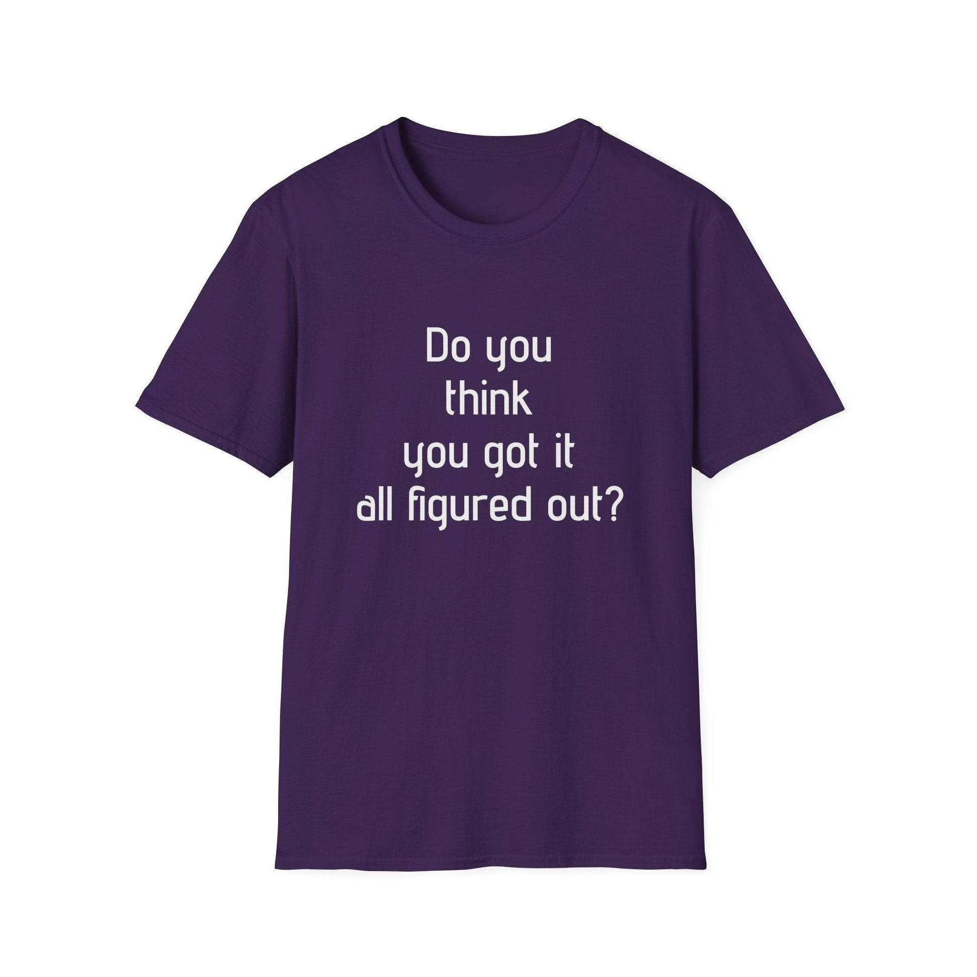 Unisex Softstyle T-Shirt - 'Think Again' - The Dreamer's Bookshop.