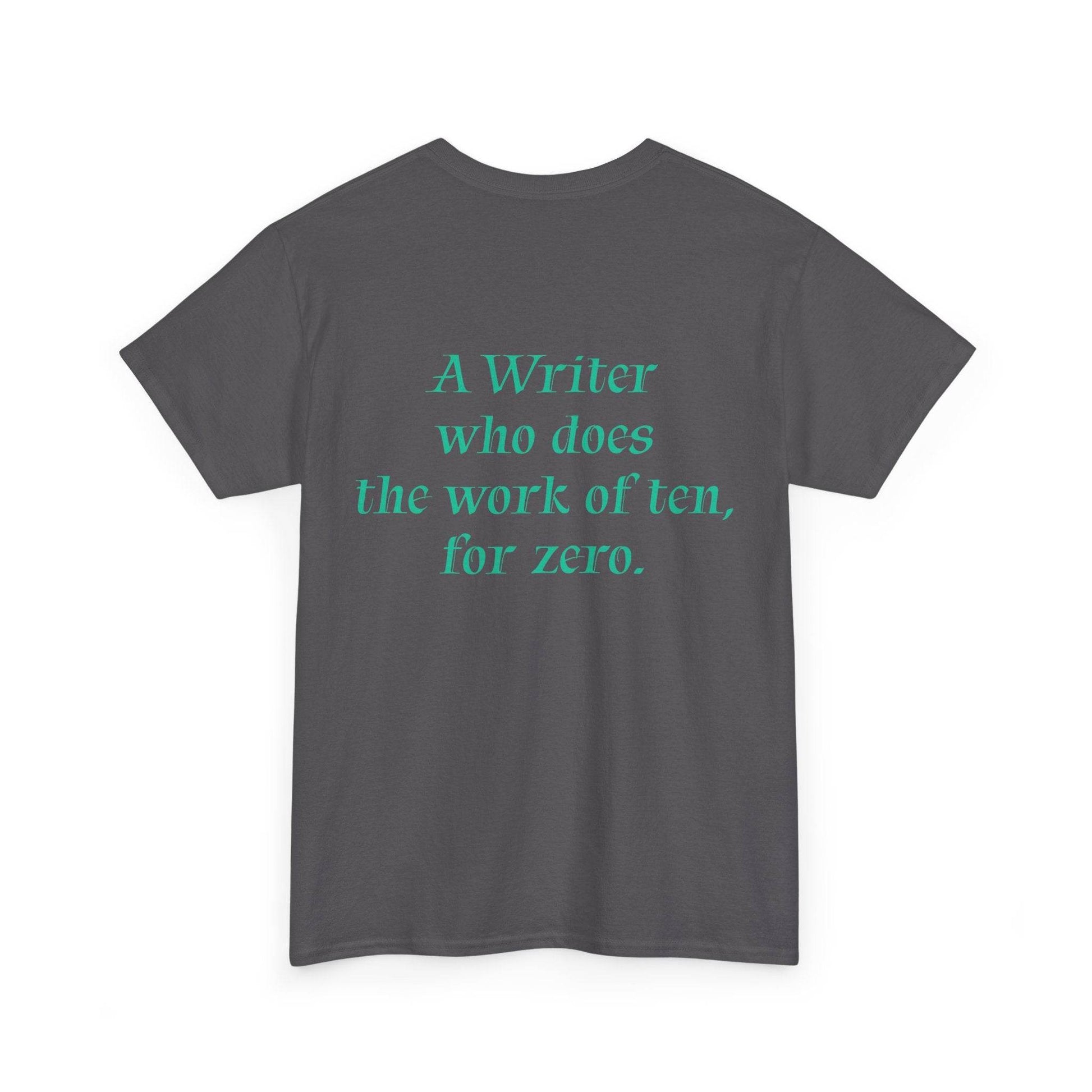 Indie Author - Unisex Heavy Cotton Tee - Creative Apparel - The Dreamer's Bookshop.