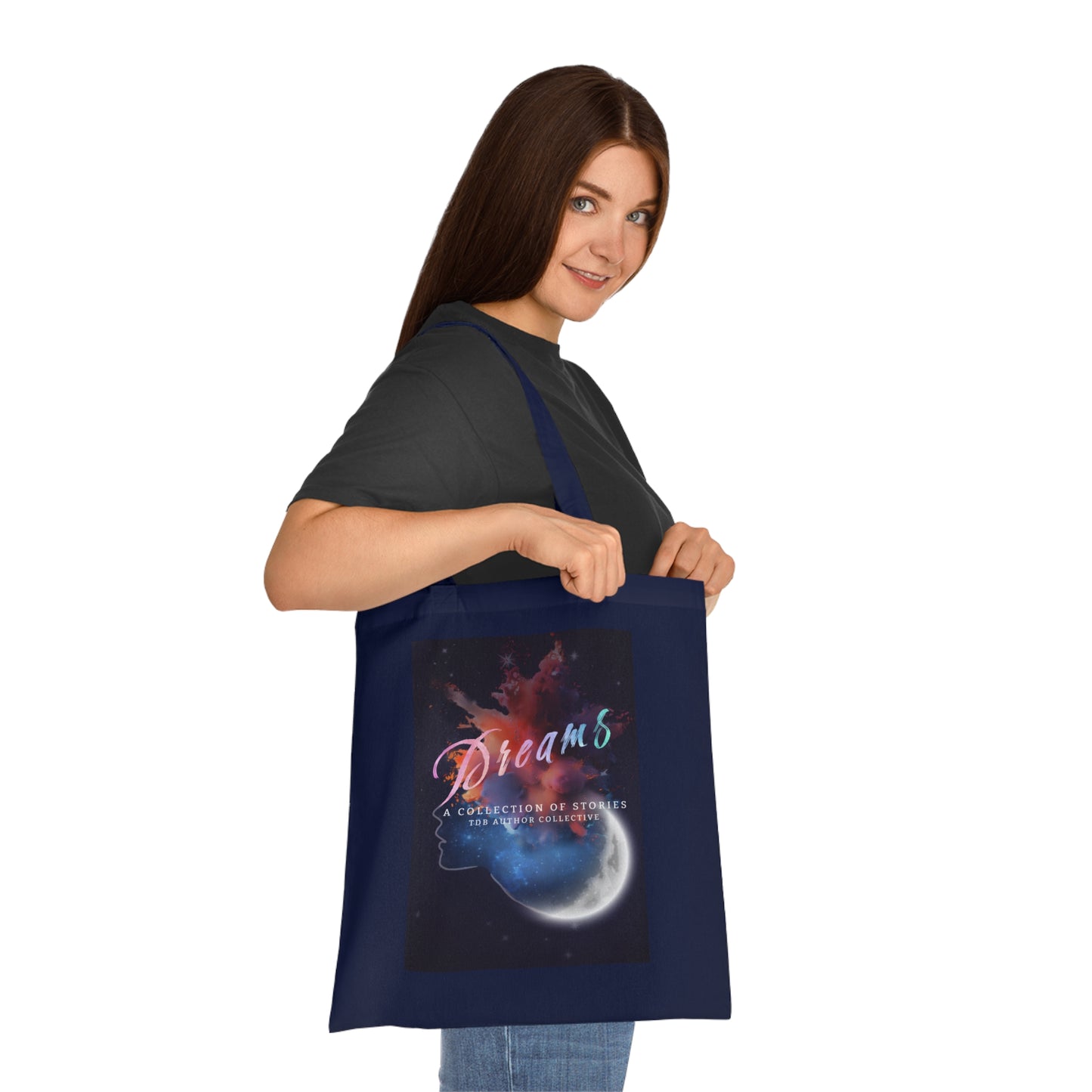 Inspirational Cotton Tote Bag - "Dreams" by The Dreamer's Bookshop