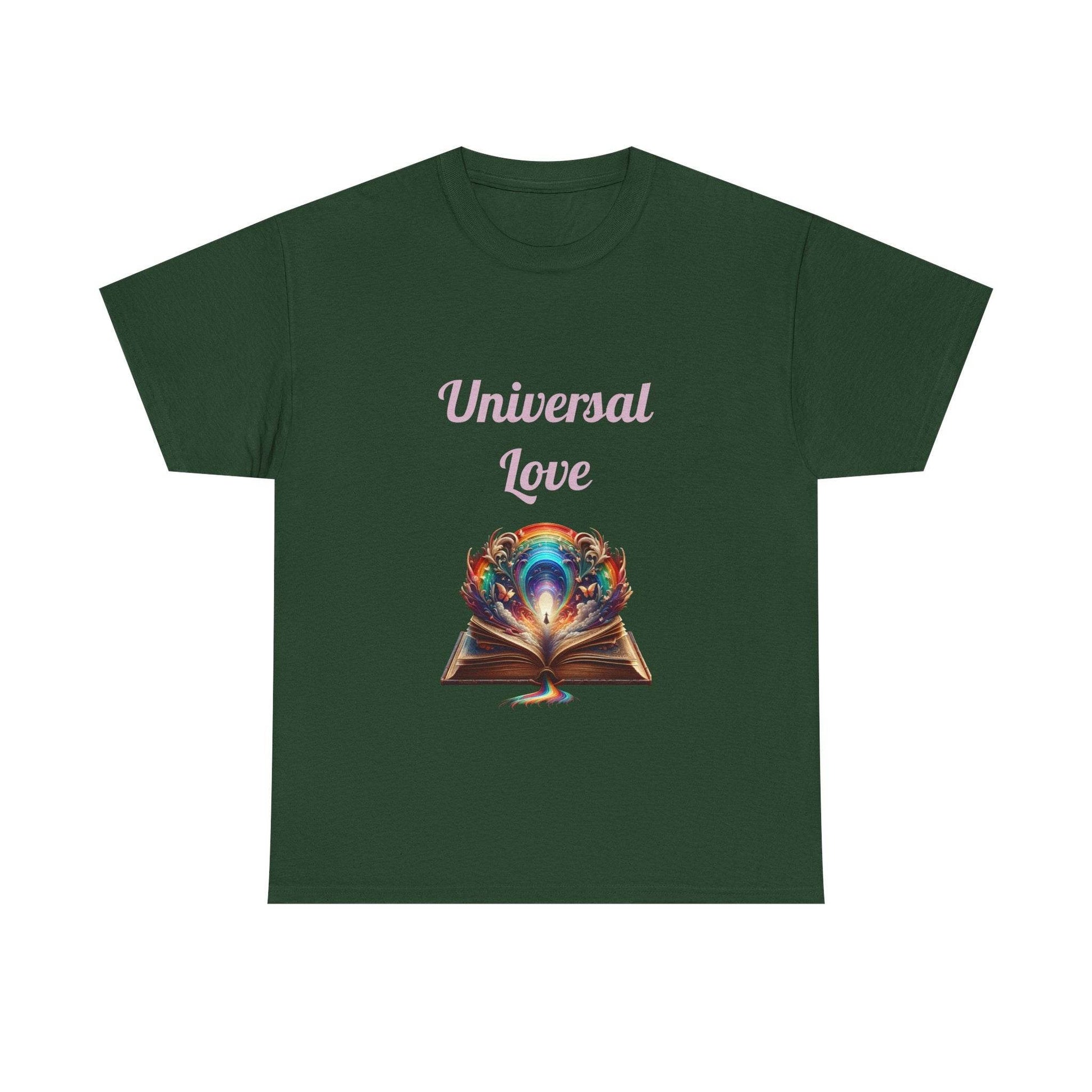 Universal Love - Unisex Heavy Cotton Tee - Queer Romance Books - The Dreamer's Bookshop.
