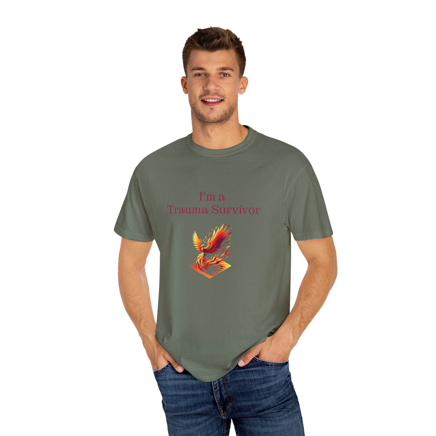 Trauma Survivor Unisex T-Shirt - Empowering Tee for Healthcare Awareness - The Dreamer's Bookshop.