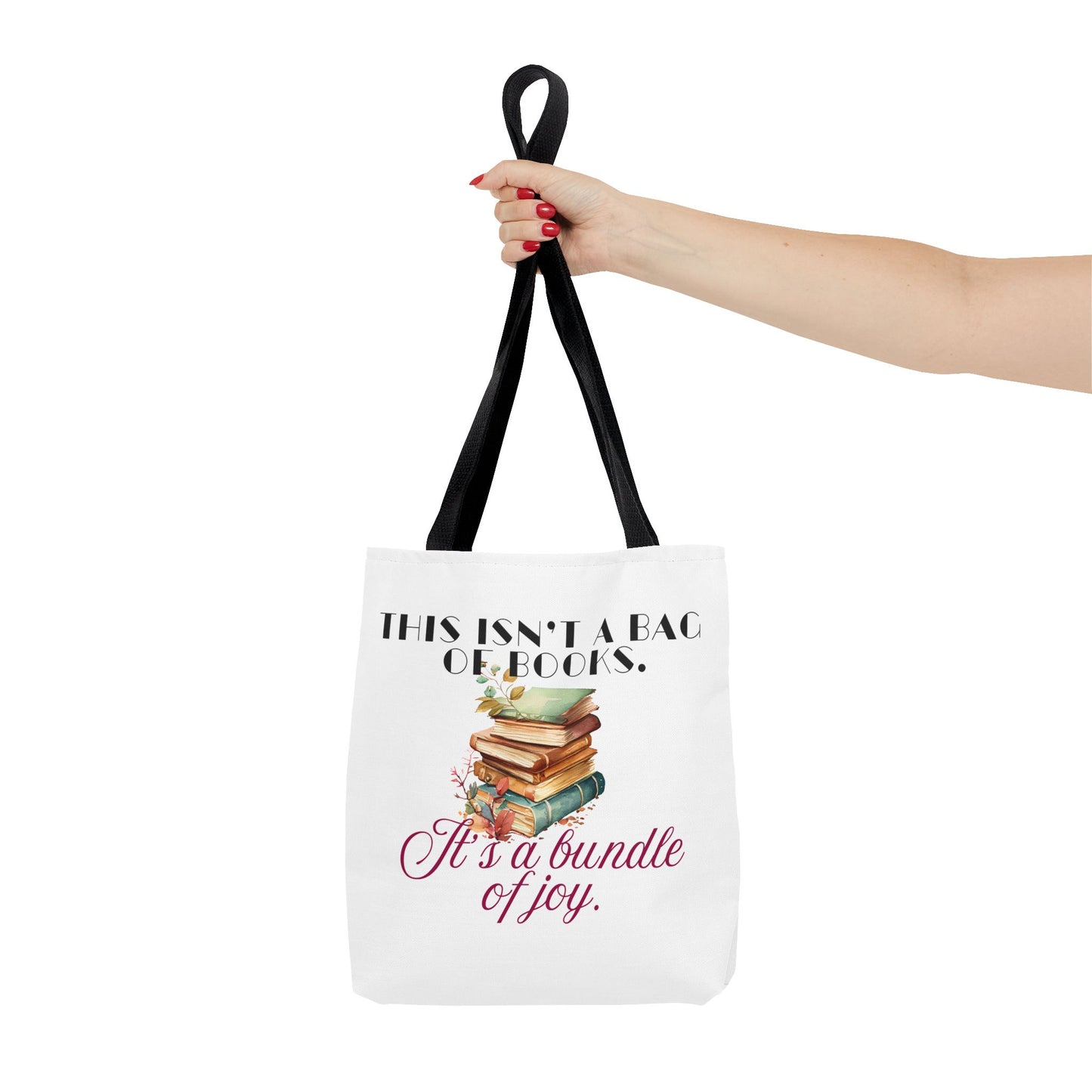 This isn't a Bag of Books - Tote Bag - Cozy Autumn Design