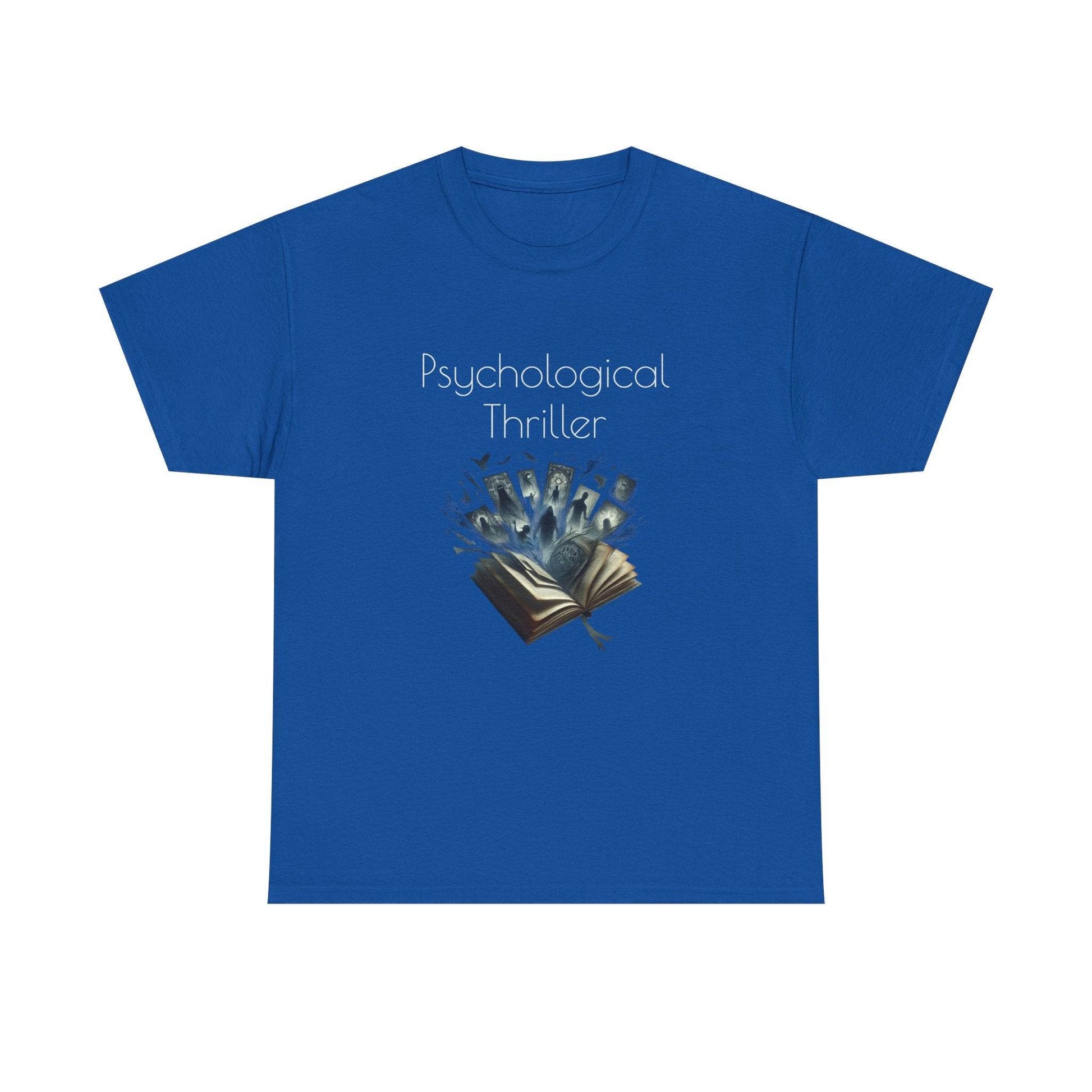 Fiction - Graphic Tee - Unisex Heavy Cotton T-Shirt Psychological Thriller - The Dreamer's Bookshop.