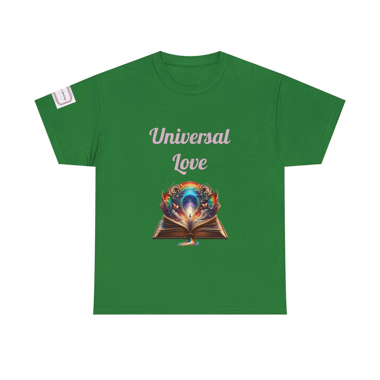 Universal Love - Graphic Unisex Heavy Cotton Tee - Queer Romance Books - The Dreamer's Bookshop.