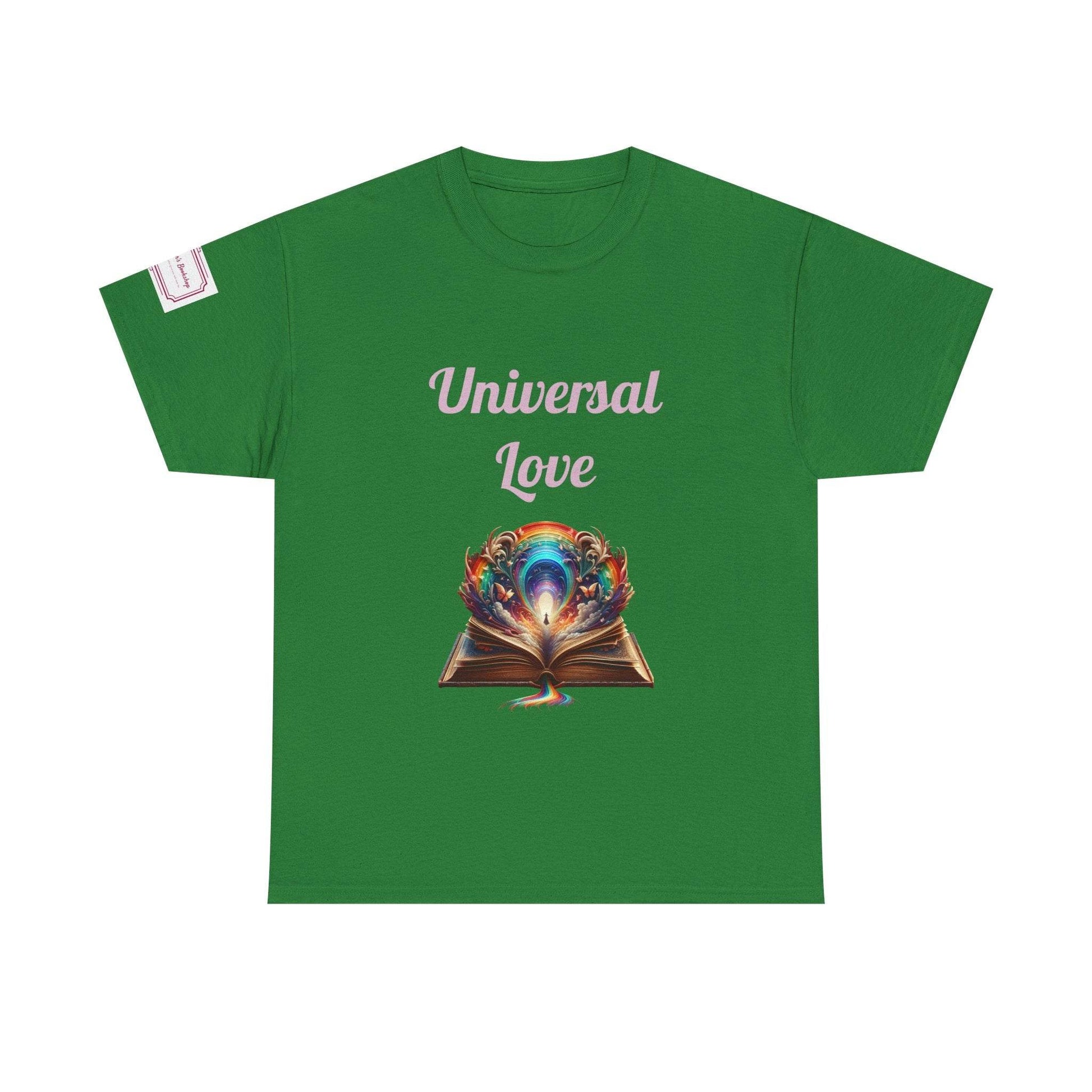 Universal Love - Graphic Unisex Heavy Cotton Tee - Queer Romance Books - The Dreamer's Bookshop.