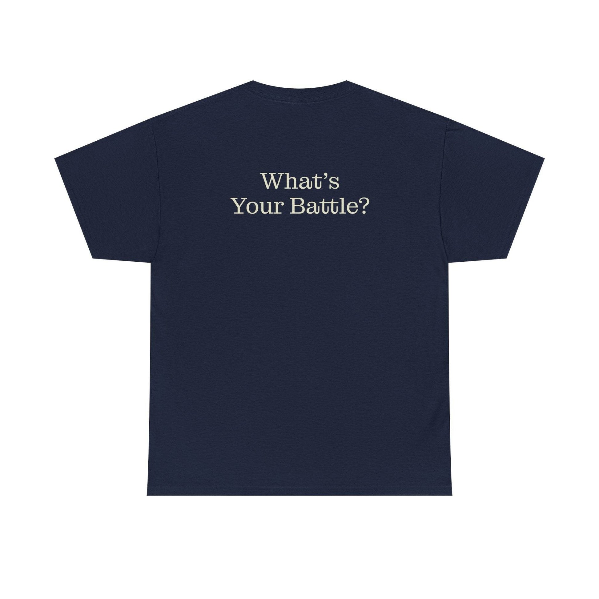 Chronic Pain Warrior Unisex Heavy Cotton Tee - Inspirational Battle T-Shirt - The Dreamer's Bookshop.