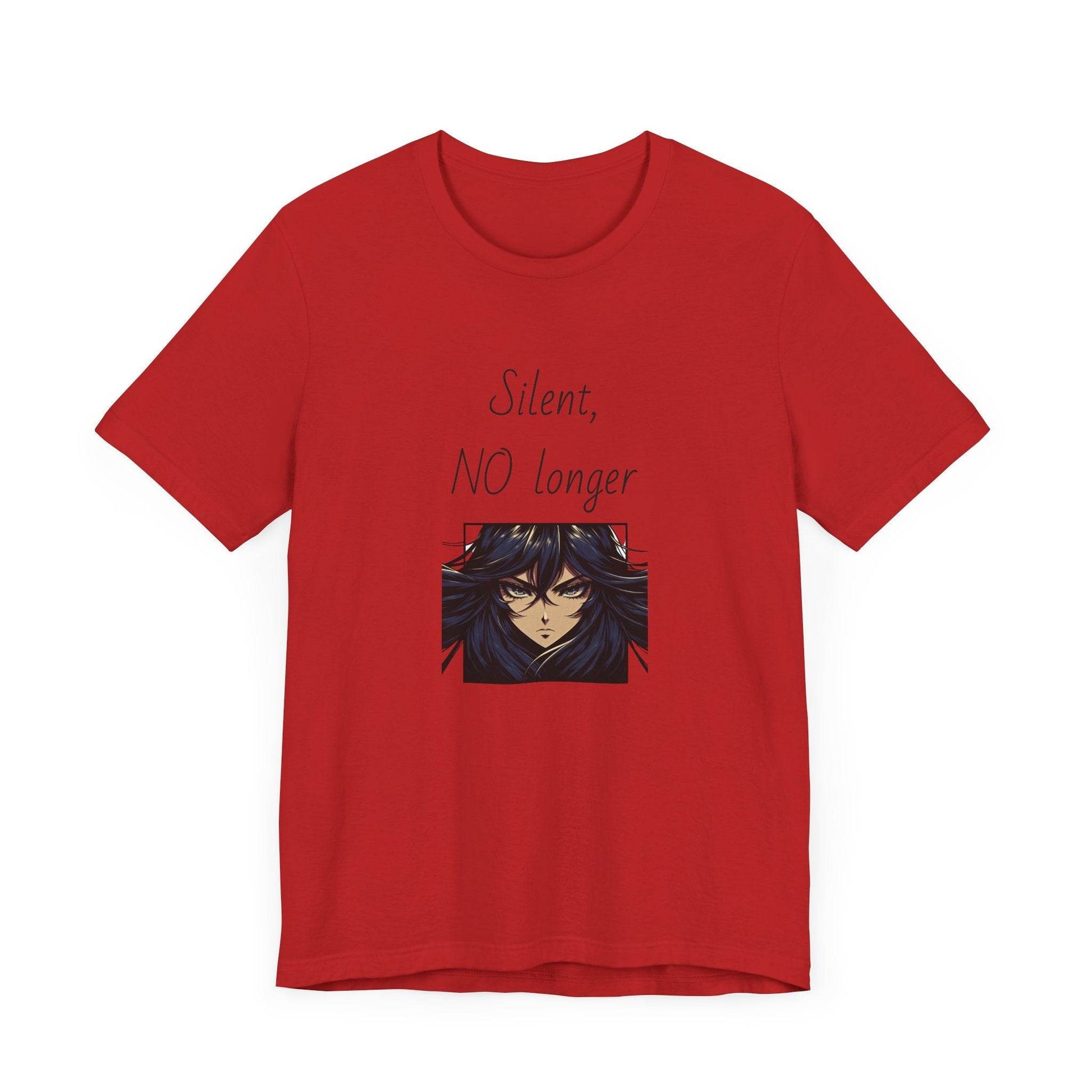 Silent, NO longer Inspirational T-Shirt | Unisex Short Sleeve Tee - The Dreamer's Bookshop.