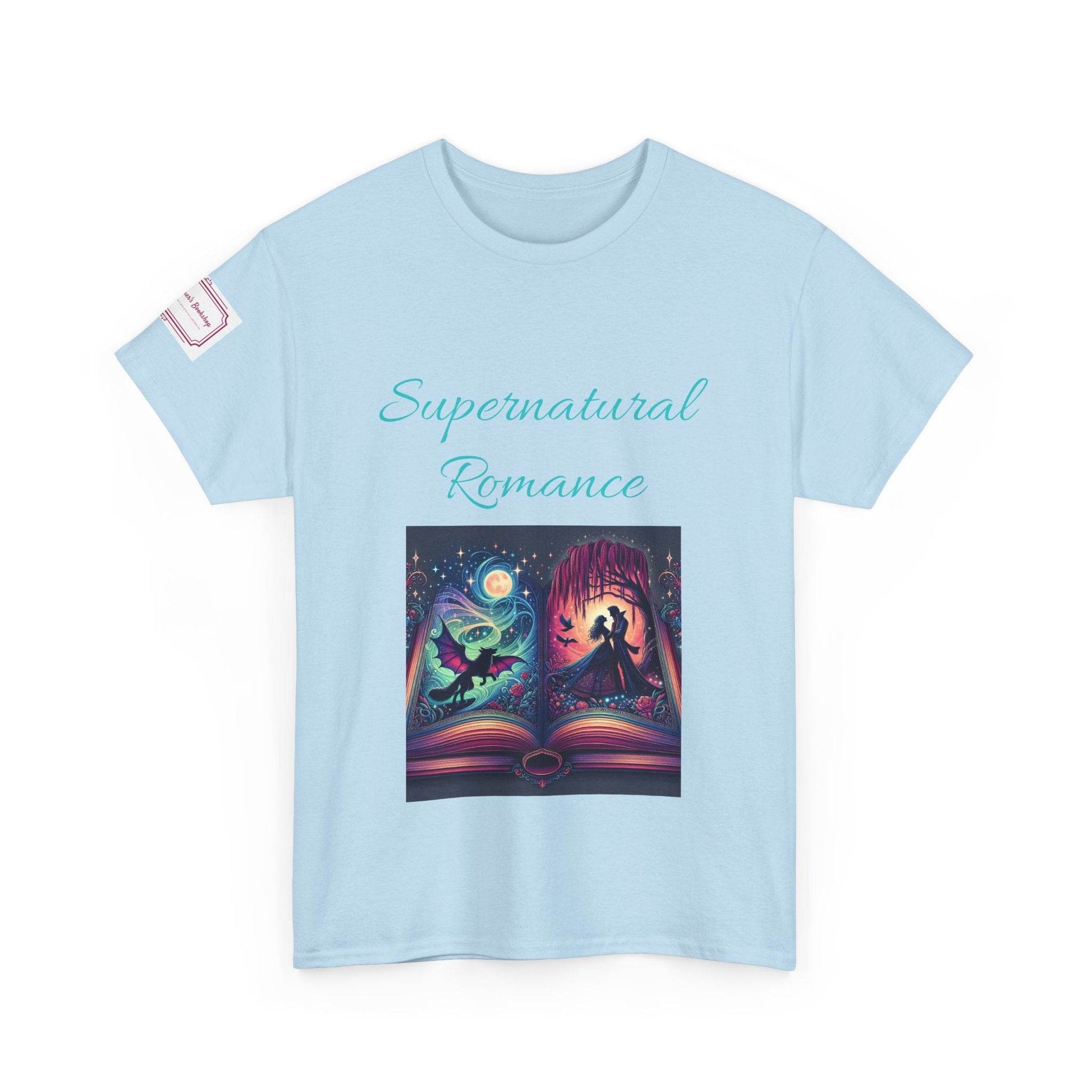 Fantasy - Graphic Unisex Heavy Cotton Tee - Supernatural Romance - The Dreamer's Bookshop.