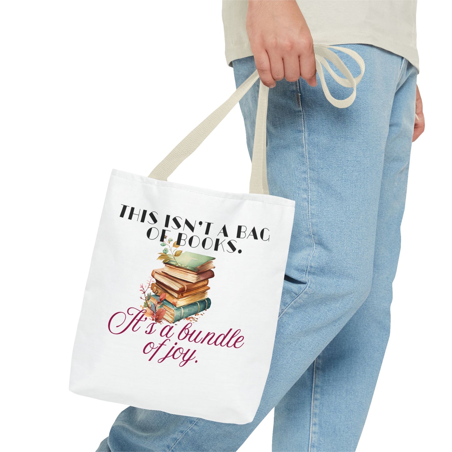 This isn't a Bag of Books - Tote Bag - Cozy Autumn Design