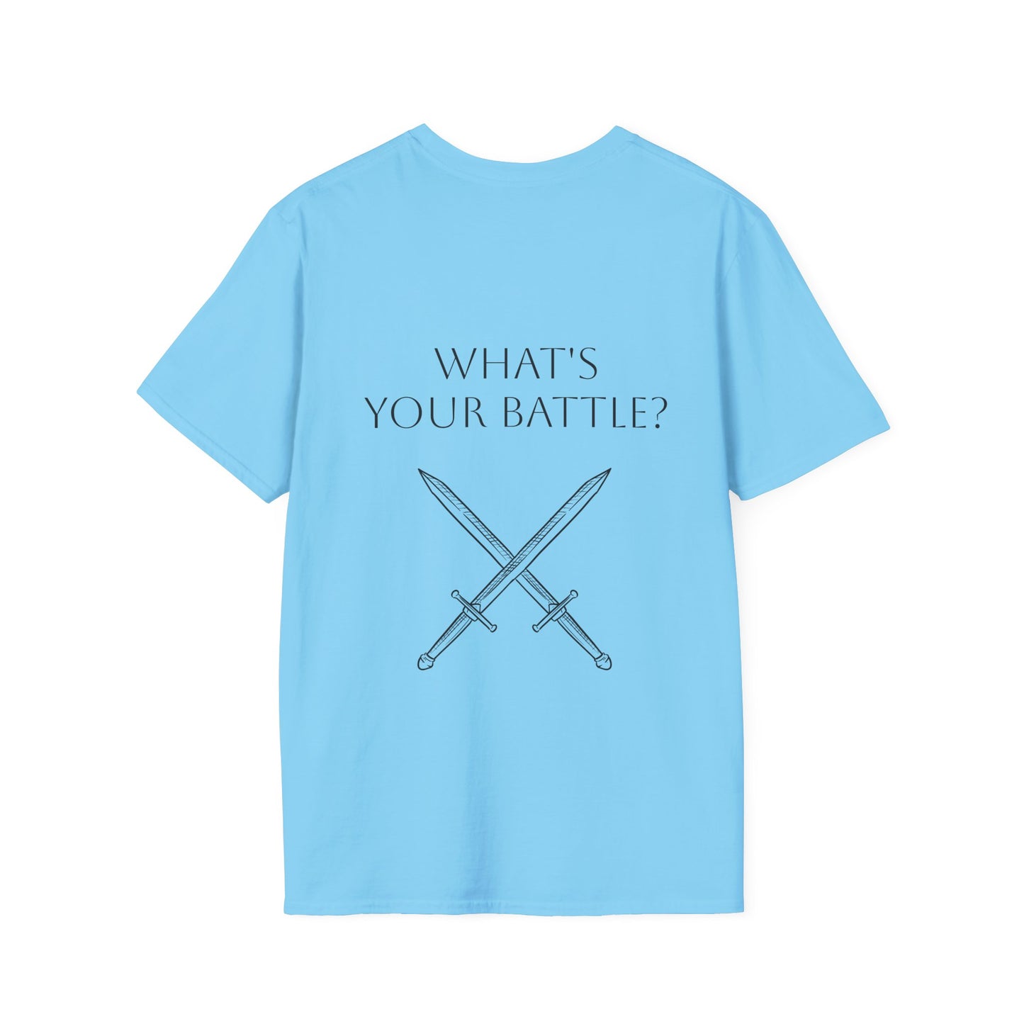 Anxiety Warrior Unisex Softstyle T-Shirt - Embrace Your Battles