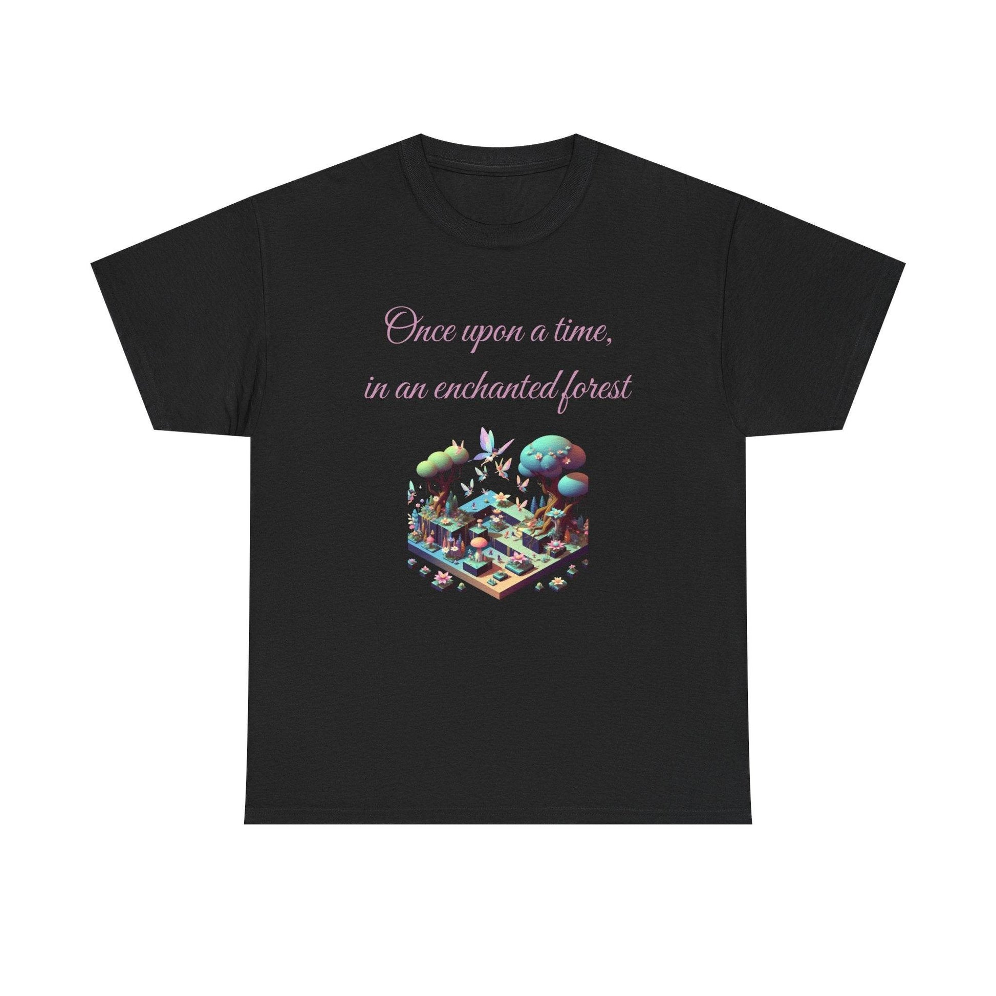 Enchanted Forest - A Unisex Heavy Cotton Tee - Perfect Gift for Book Lovers - The Dreamer's Bookshop.