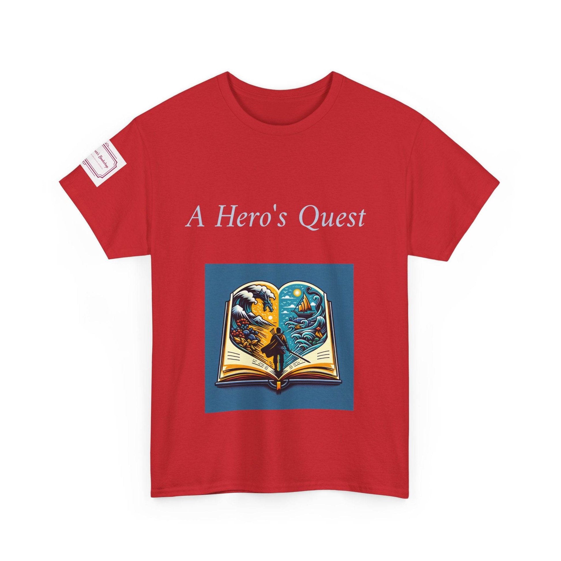 Adventure - Unisex Heavy Cotton Tee - Hero Quest - The Dreamer's Bookshop.