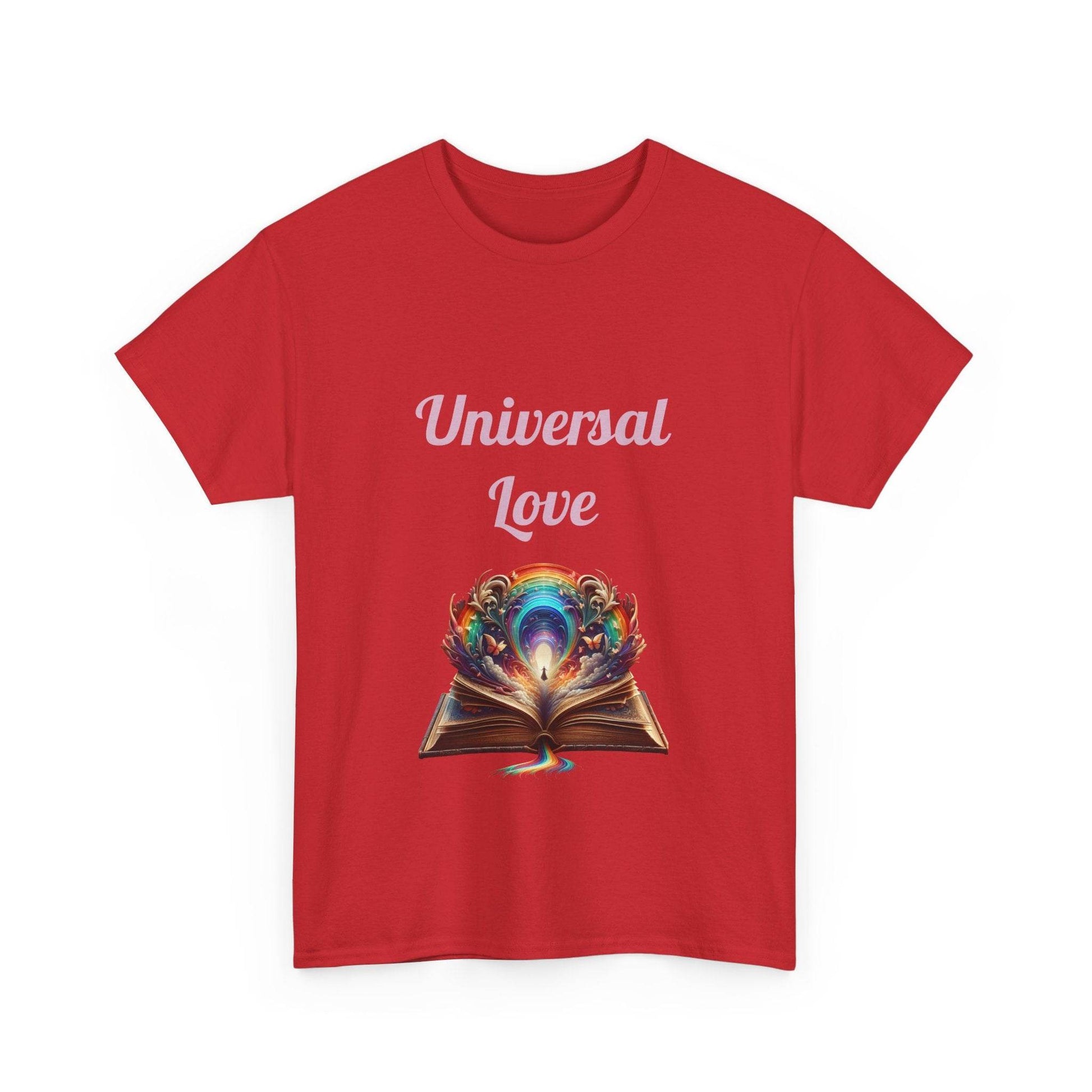 Universal Love - Unisex Heavy Cotton Tee - Queer Romance Books - The Dreamer's Bookshop.