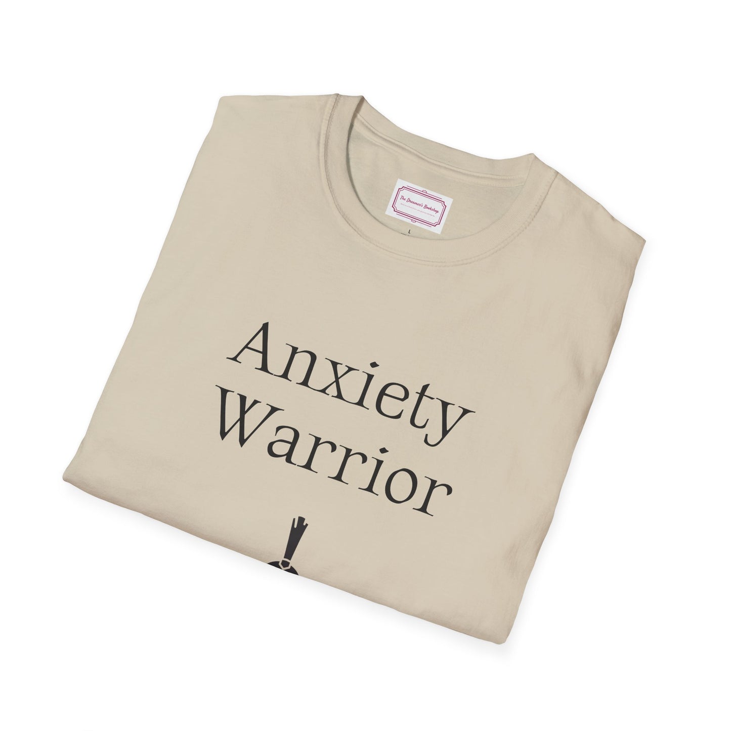 Anxiety Warrior Unisex Softstyle T-Shirt - Embrace Your Battles
