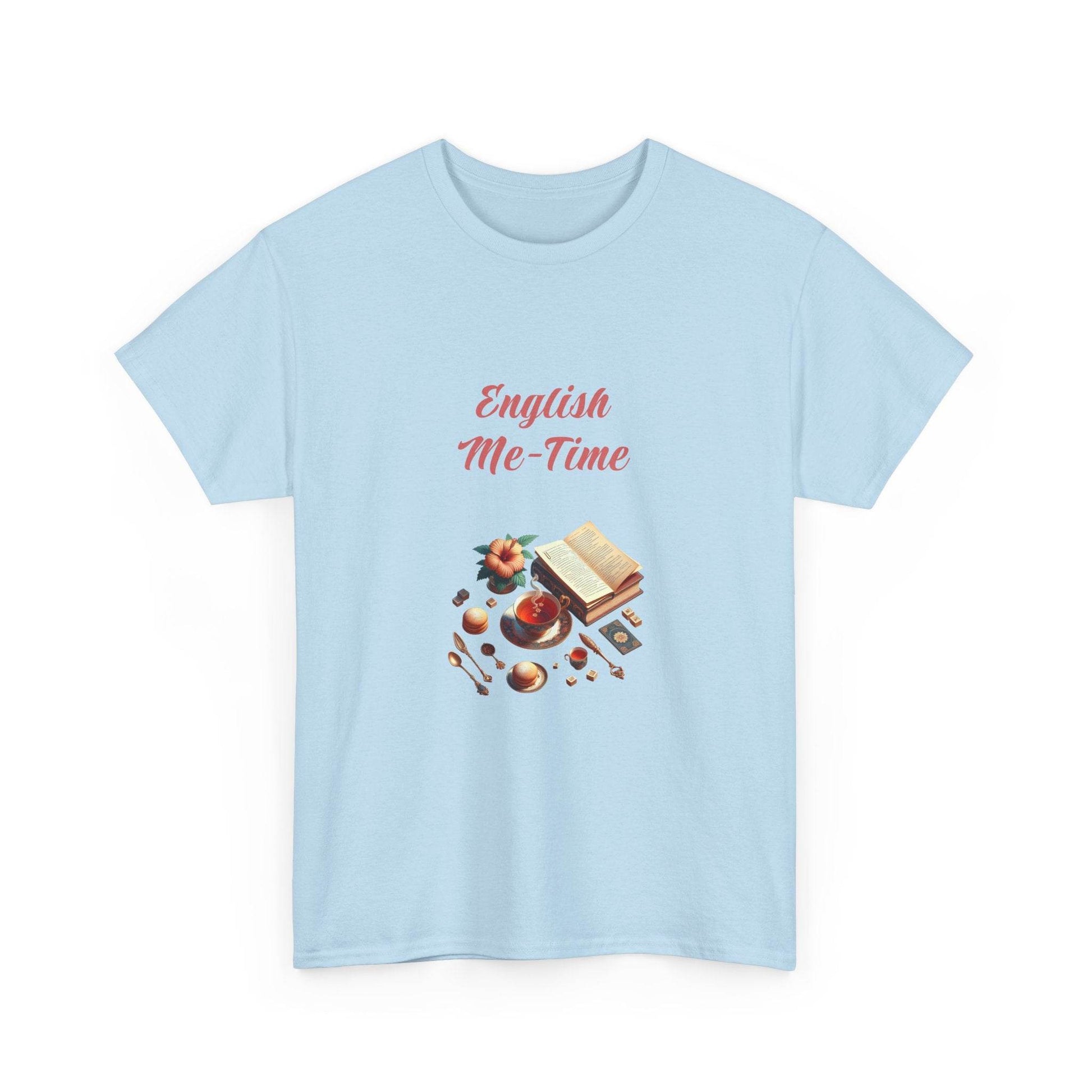 Me-Time - A Unisex Heavy Cotton Tee - Perfect Gift for Book Lovers - The Dreamer's Bookshop.