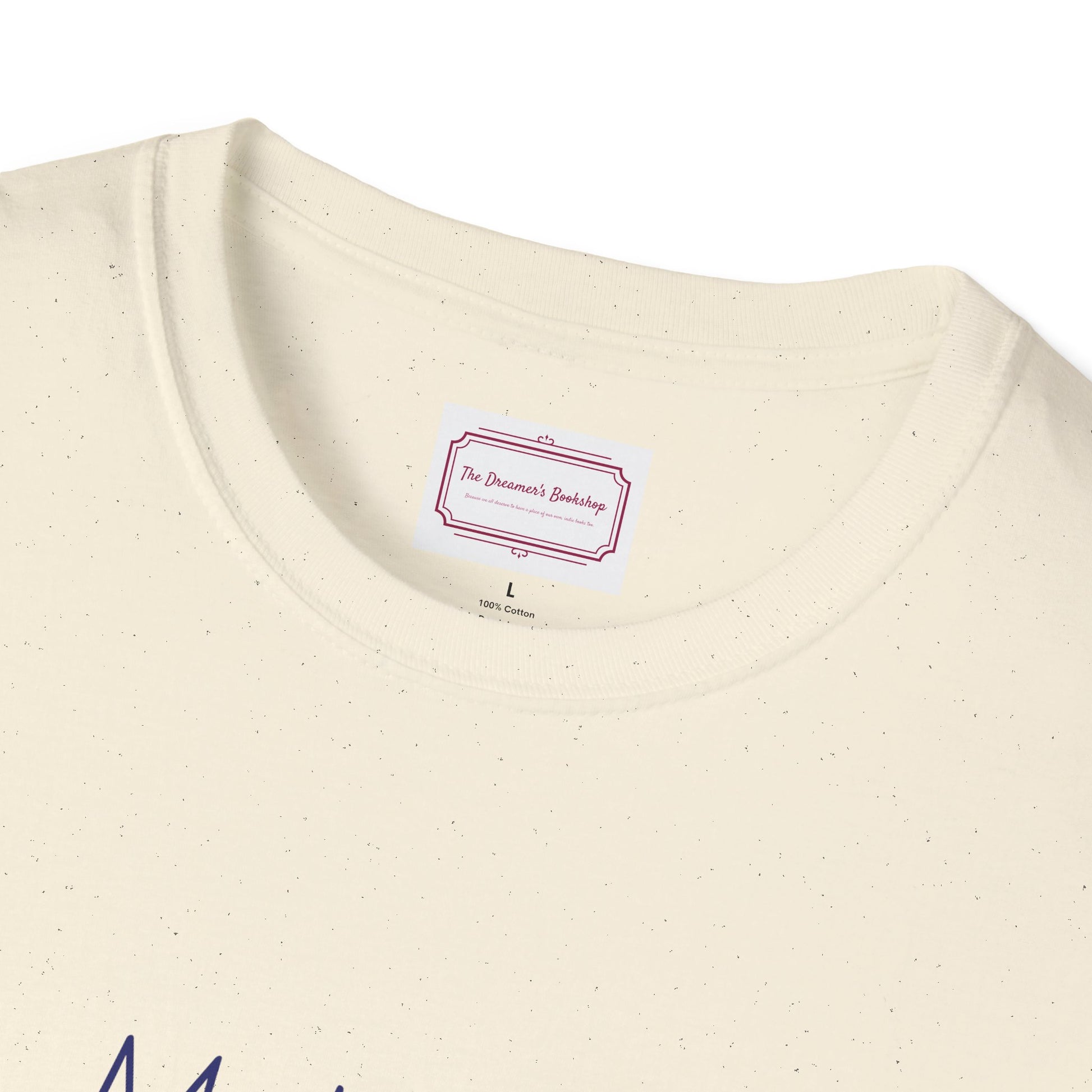 Motivational Unisex Softstyle T-Shirt - "Make Life More Positive" - The Dreamer's Bookshop.
