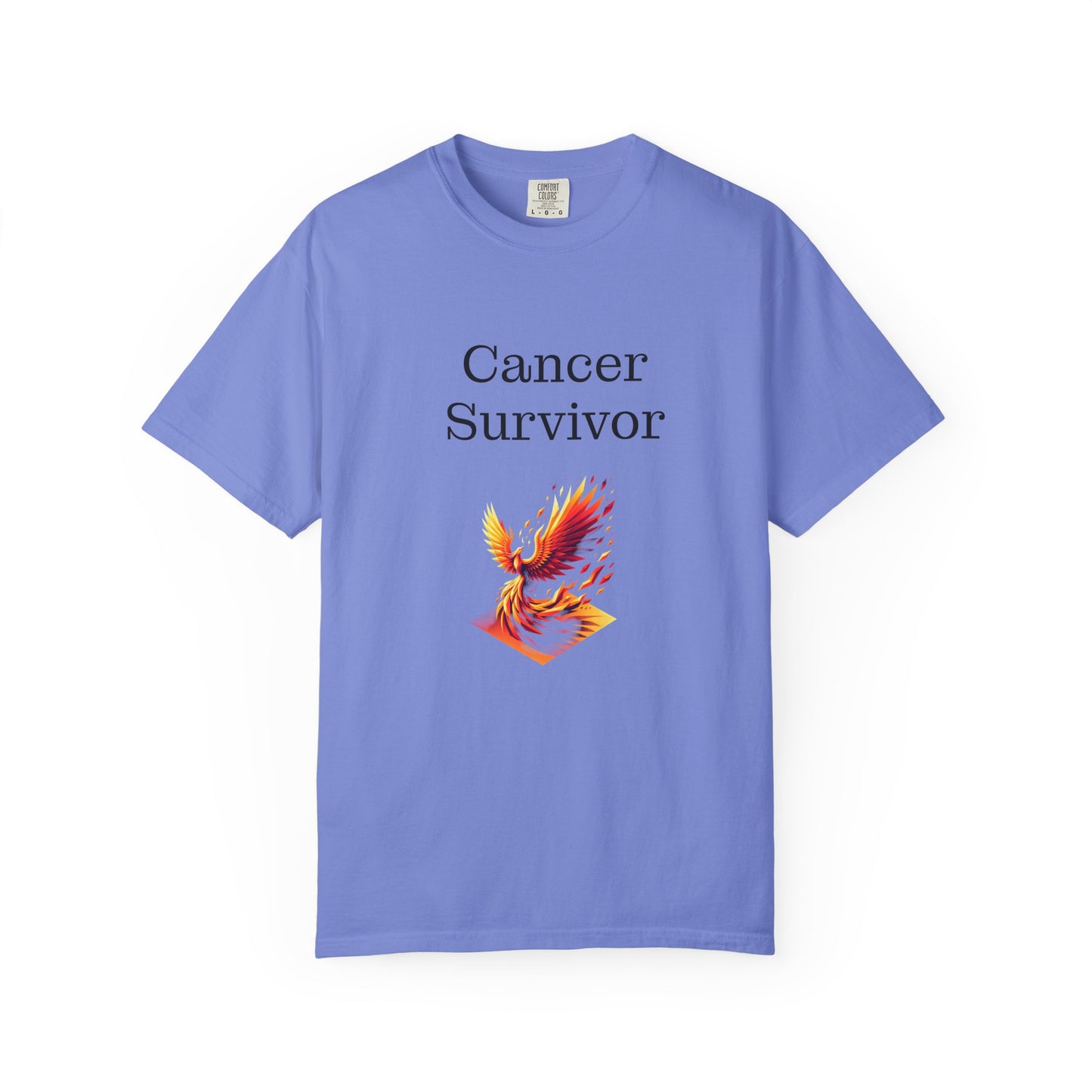 Cancer Survivor Unisex Garment-Dyed T-shirt - Inspirational Motivational Tee