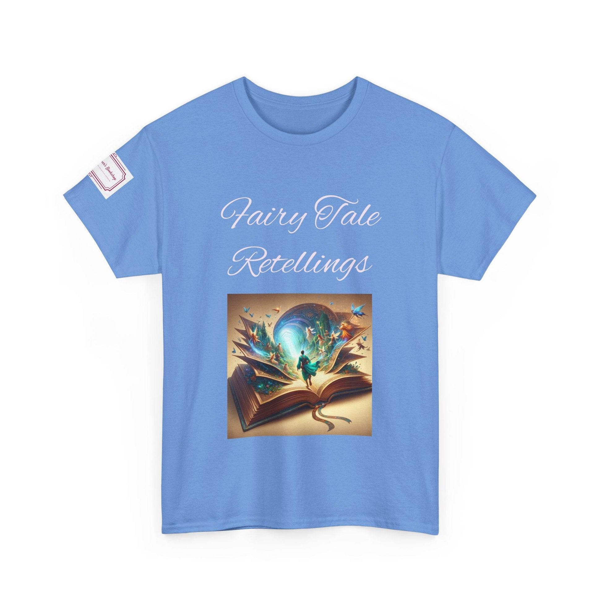 Fiction - Graphic Unisex Heavy Cotton Tee - Fairy Tale Retellings - The Dreamer's Bookshop.