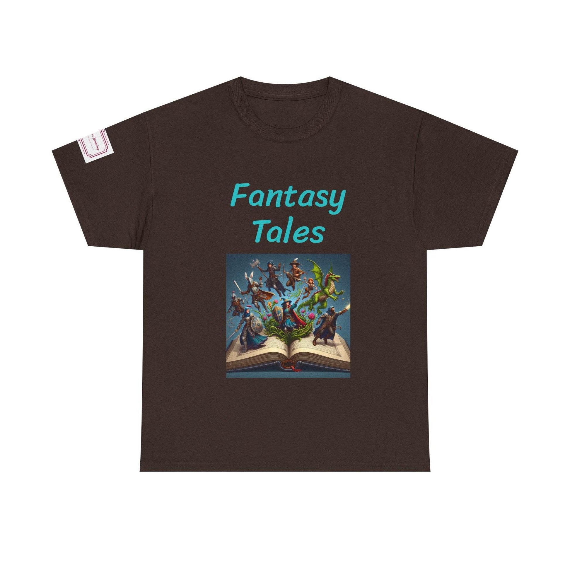 Magic - Graphic Unisex Heavy Cotton Tee - Fantasy Tales - The Dreamer's Bookshop.