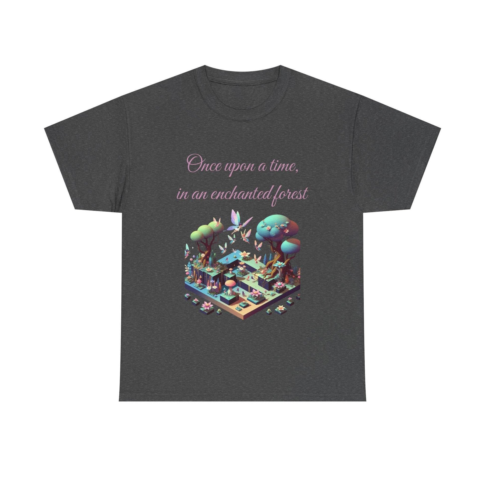Enchanted Forest - Unisex Heavy Cotton Tee for Book Lovers - The Dreamer's Bookshop.