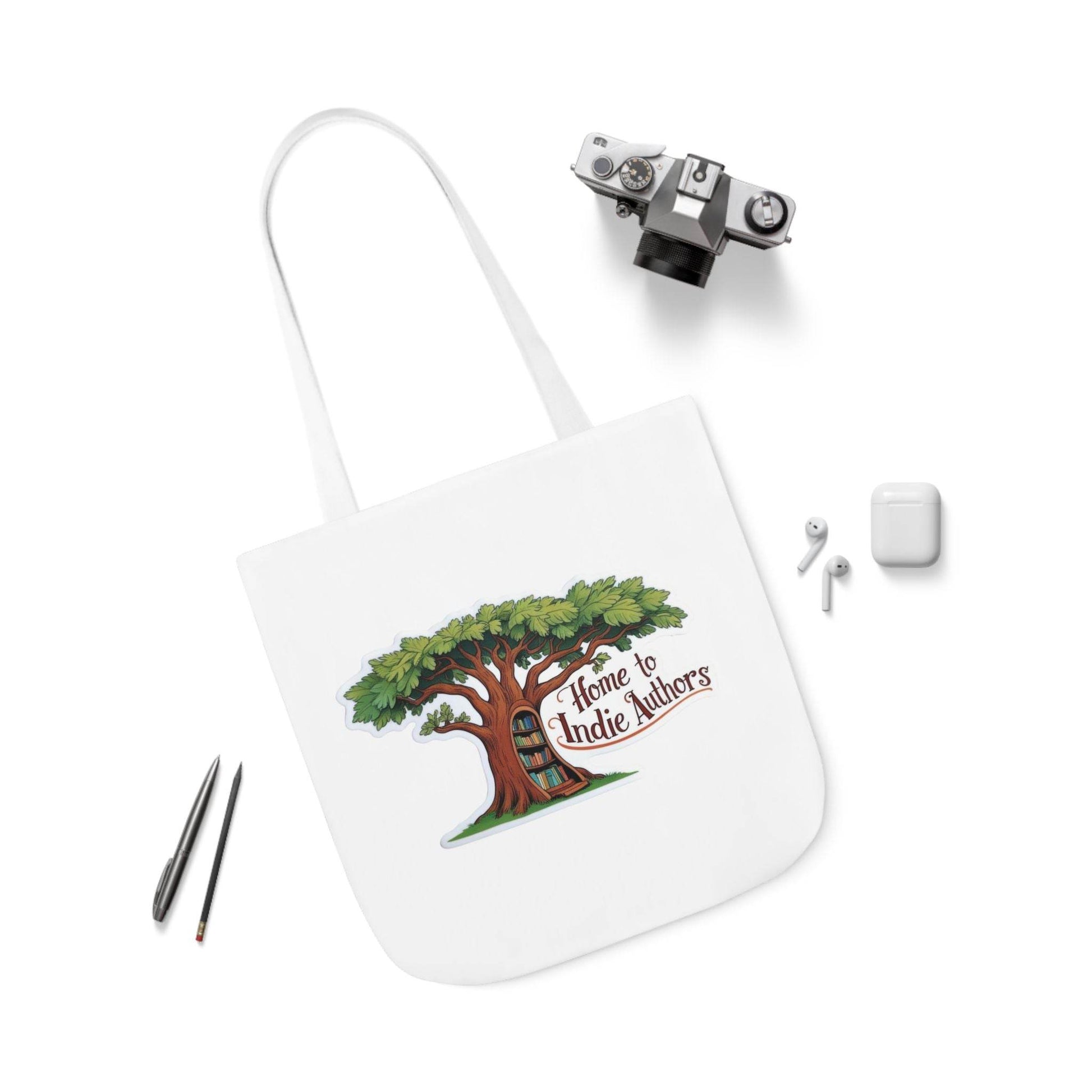 Literary Canvas Tote Bag - Perfect for Book Lovers & Indie Authors - The Dreamer's Bookshop.