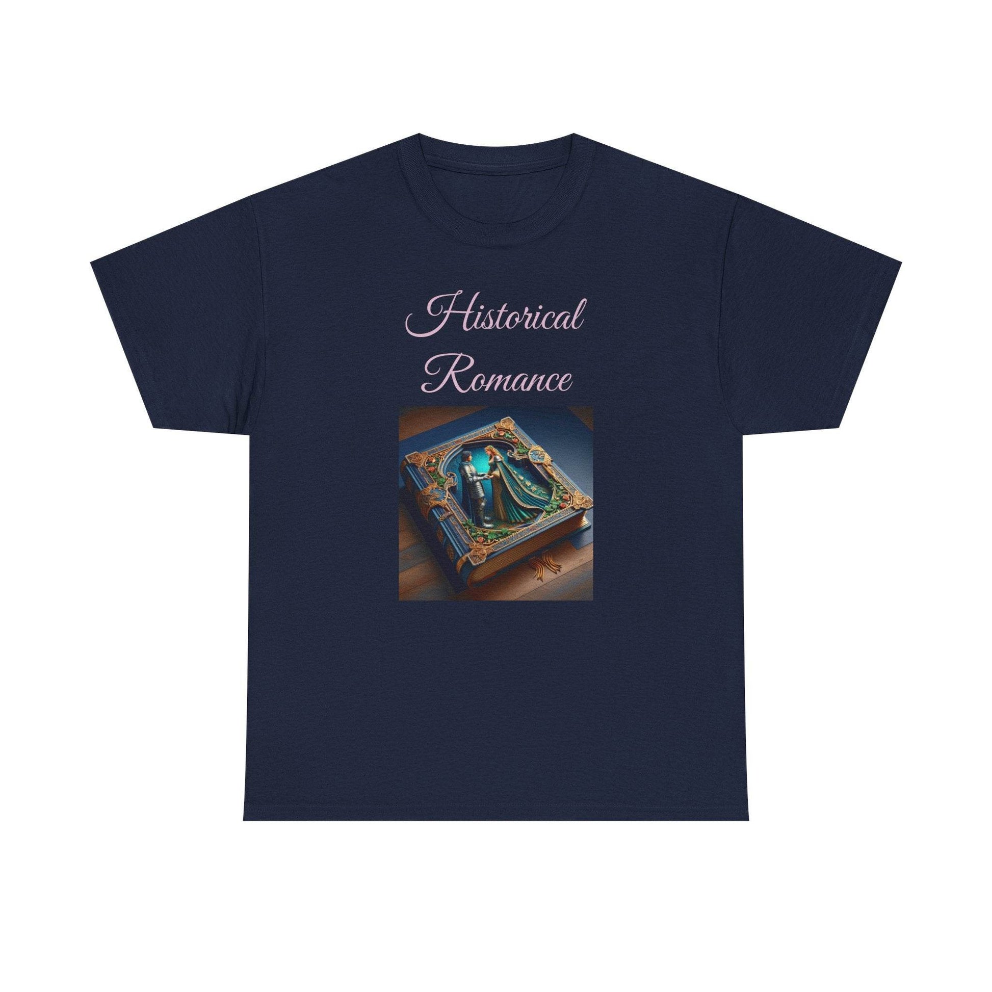 Fiction - Graphic Tee - Unisex Heavy Cotton T-Shirt - Historical Romance - The Dreamer's Bookshop.