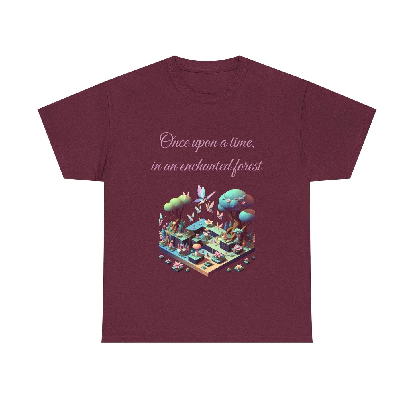 Enchanted Forest - A Unisex Heavy Cotton Tee - Perfect for Book Lovers - The Dreamer's Bookshop.